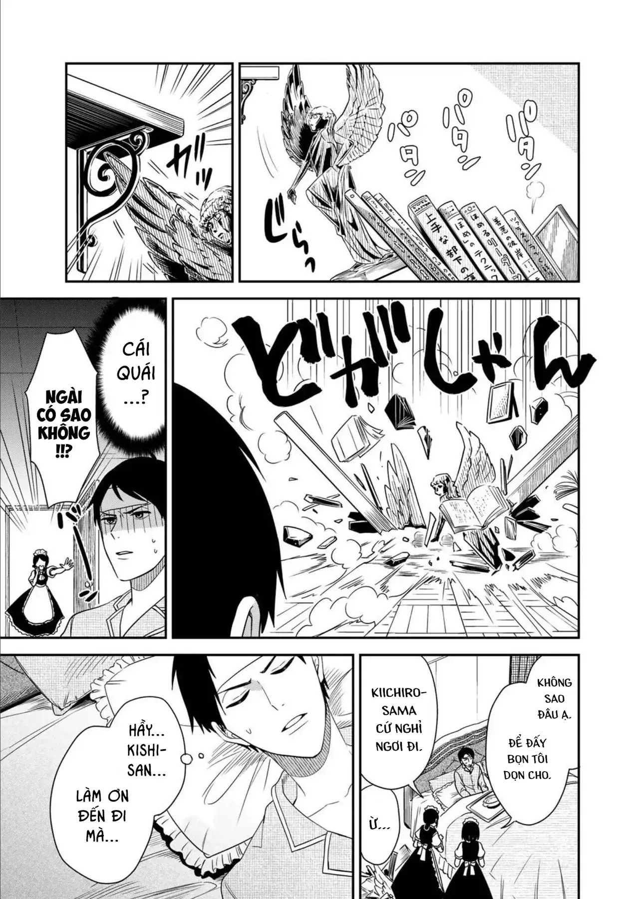 Maid No Kishi-San Chapter 4 - Trang 6