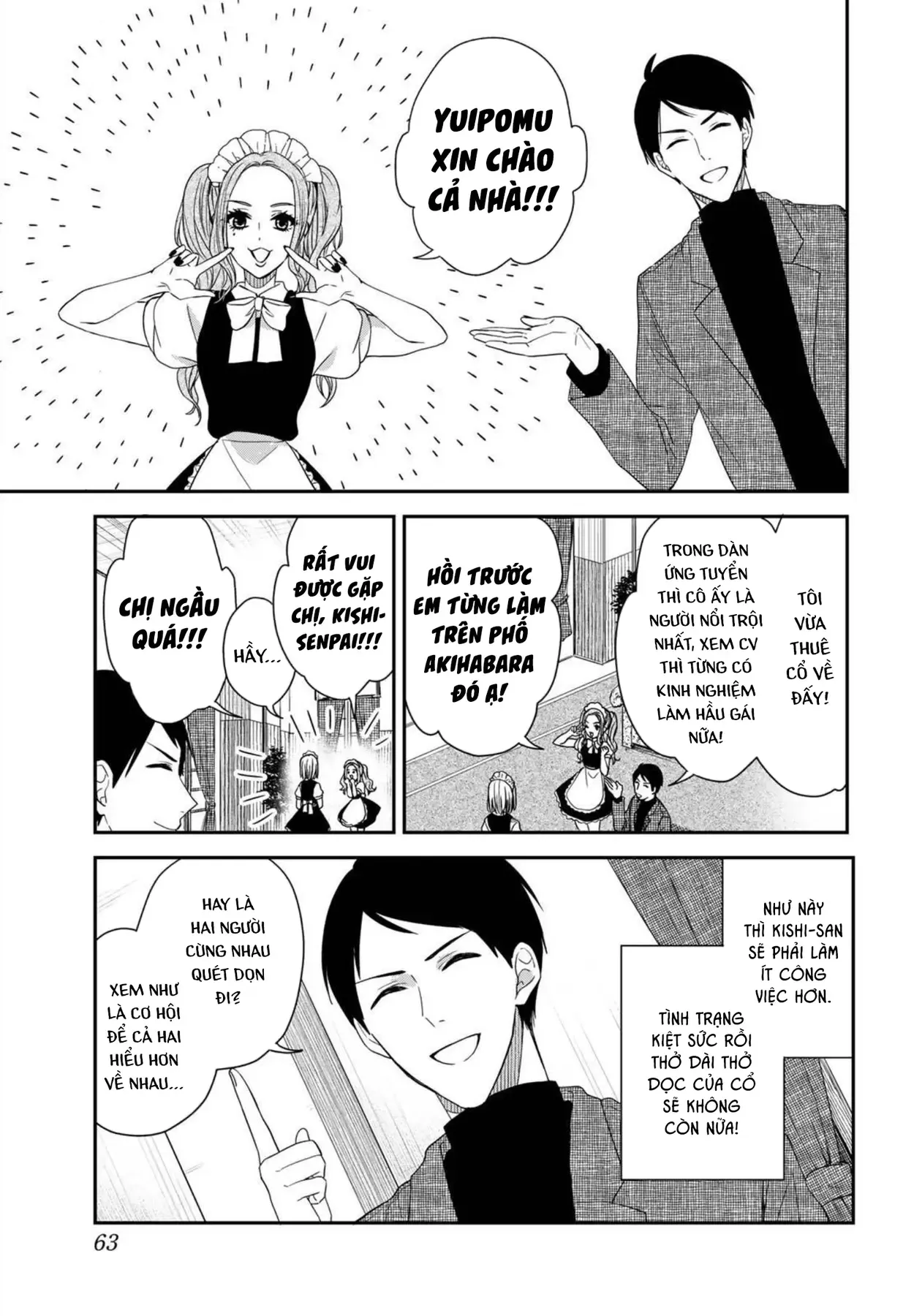 Maid No Kishi-San Chapter 5 - Trang 6