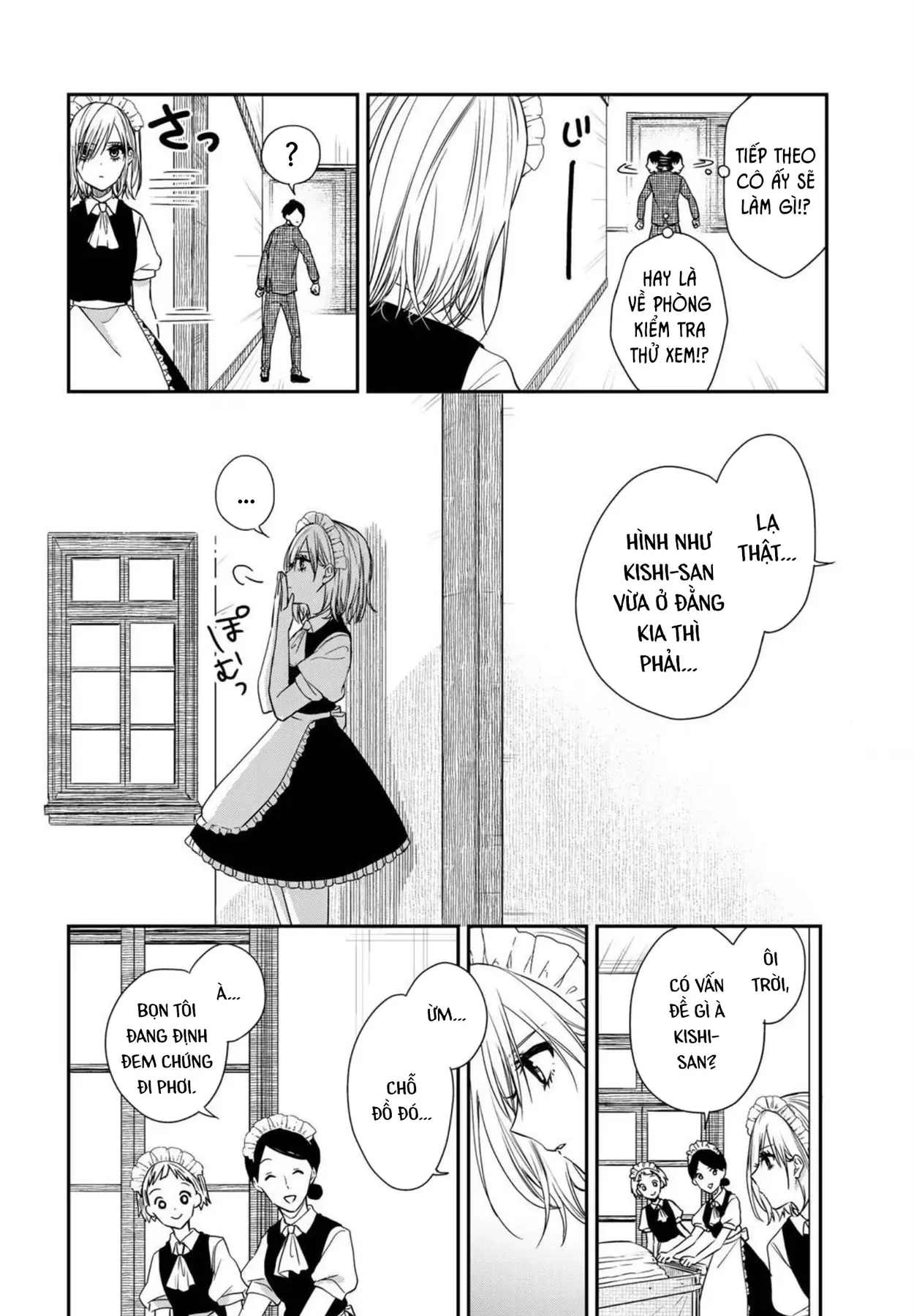 Maid No Kishi-San Chapter 8 - Trang 11