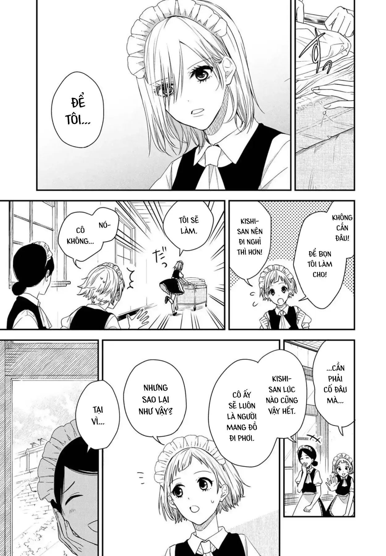 Maid No Kishi-San Chapter 8 - Trang 12