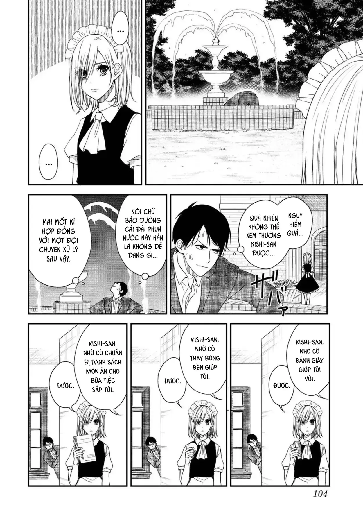Maid No Kishi-San Chapter 8 - Trang 5