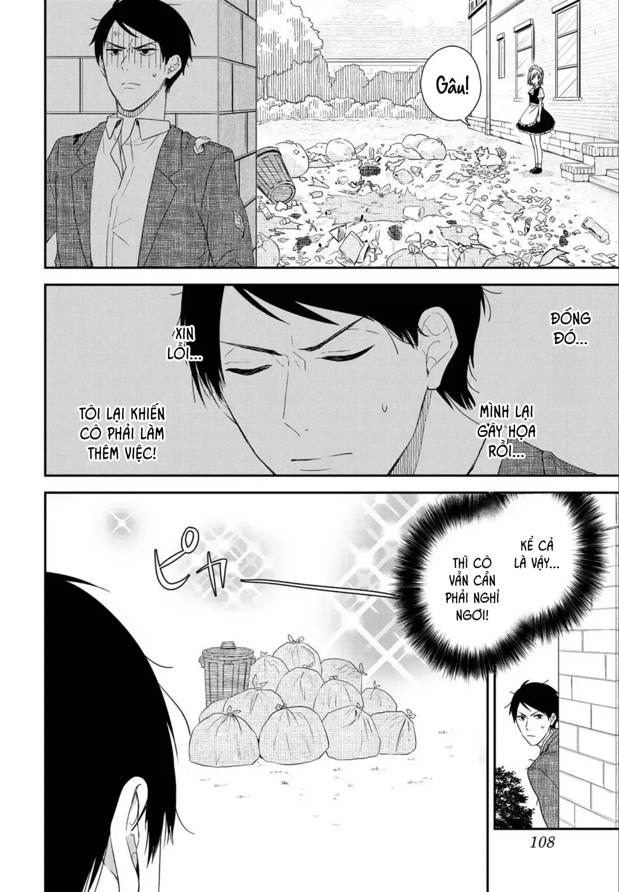 Maid No Kishi-San Chapter 8 - Trang 9