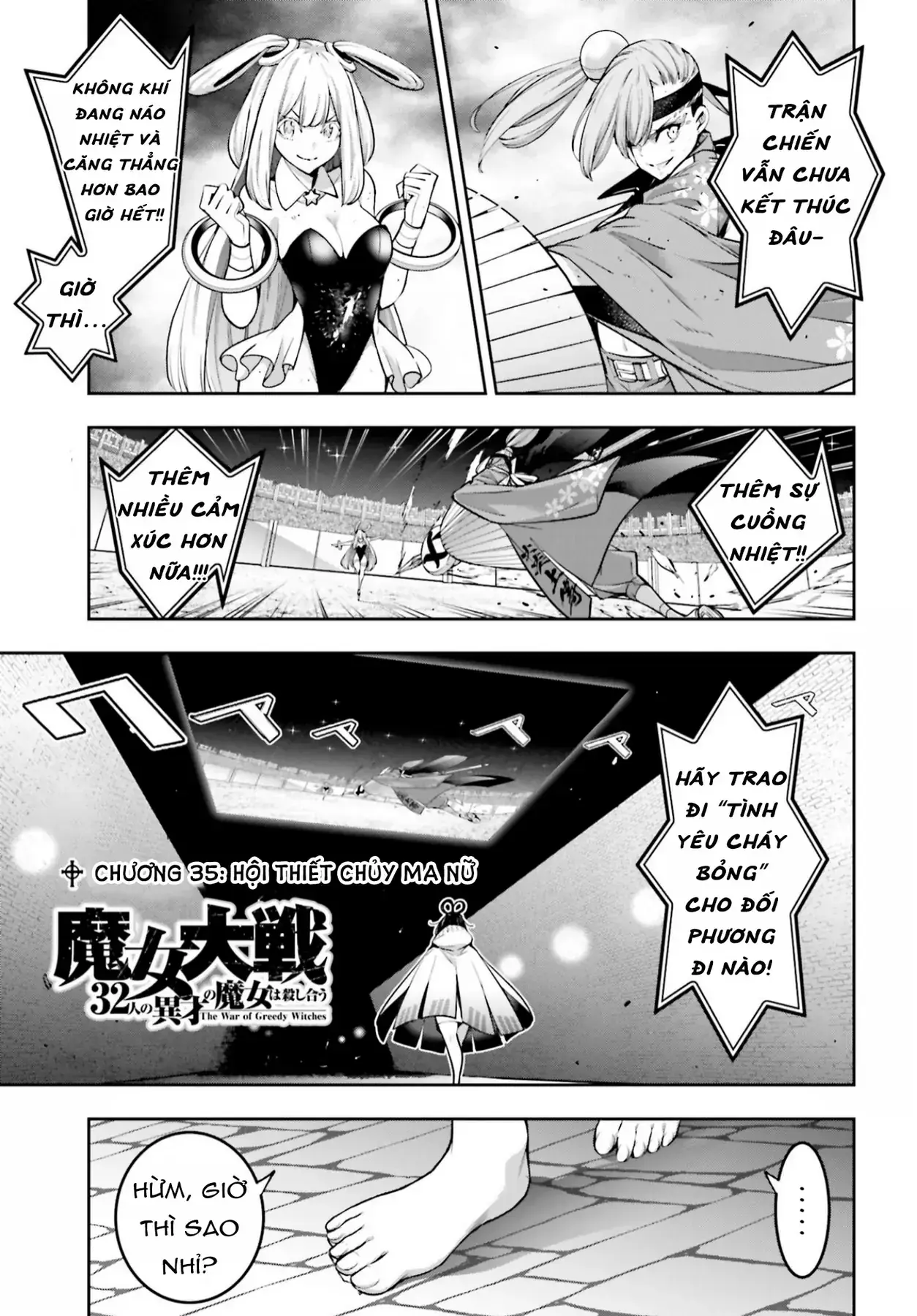 Majo Taisen Chapter 35 - Trang 4