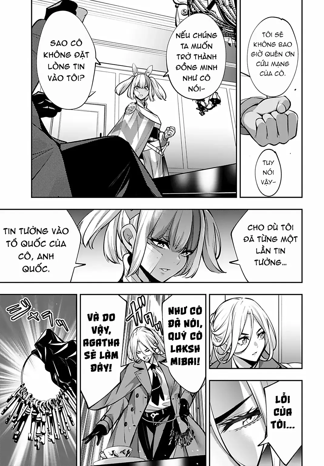 Majo Taisen Chapter 57 - Trang 9