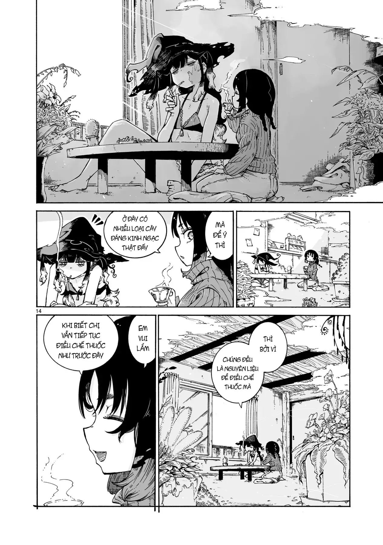 Majo To Kyurasu - Phù Thủy Phê Pha Chapter 1 - Trang 15