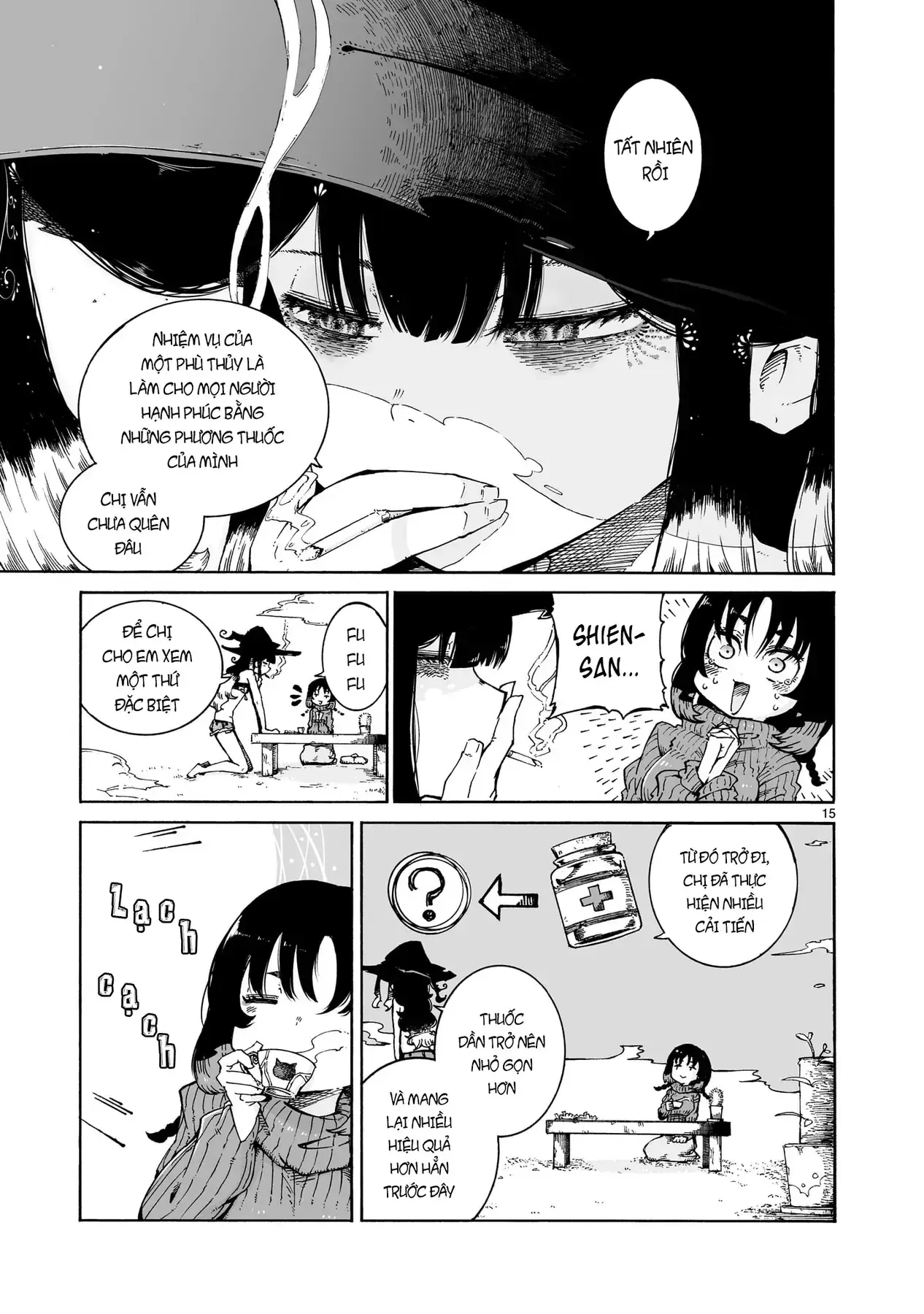 Majo To Kyurasu - Phù Thủy Phê Pha Chapter 1 - Trang 16