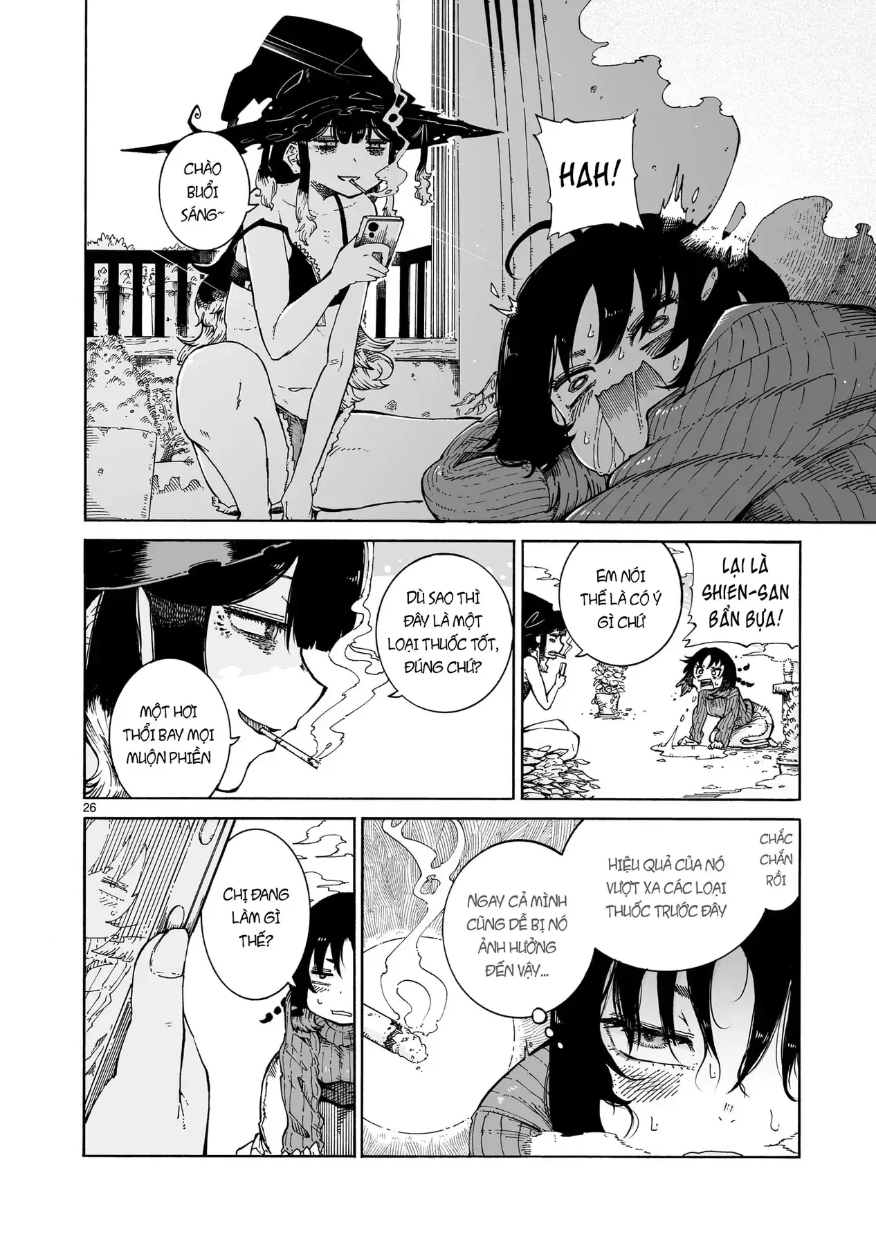 Majo To Kyurasu - Phù Thủy Phê Pha Chapter 1 - Trang 27