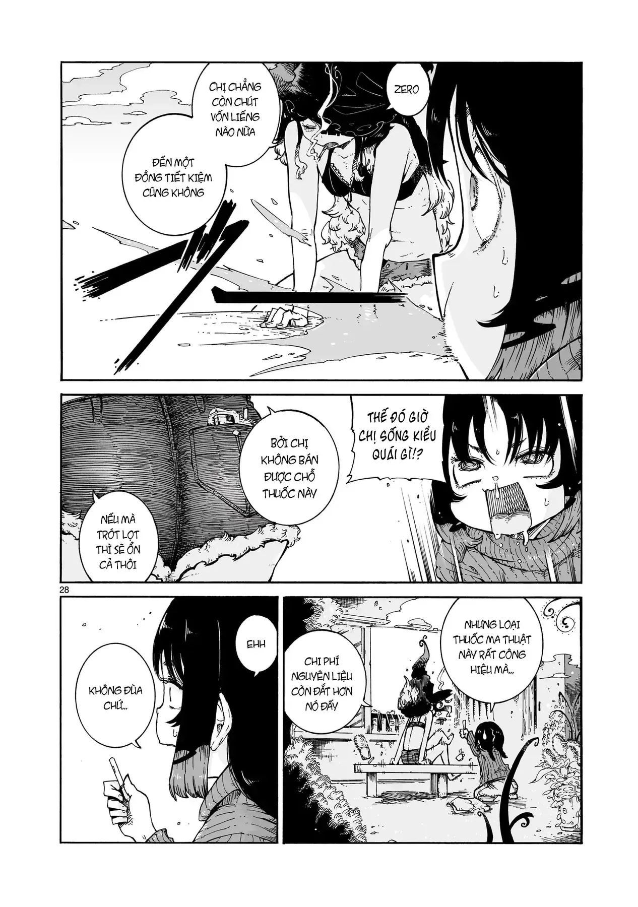 Majo To Kyurasu - Phù Thủy Phê Pha Chapter 1 - Trang 29
