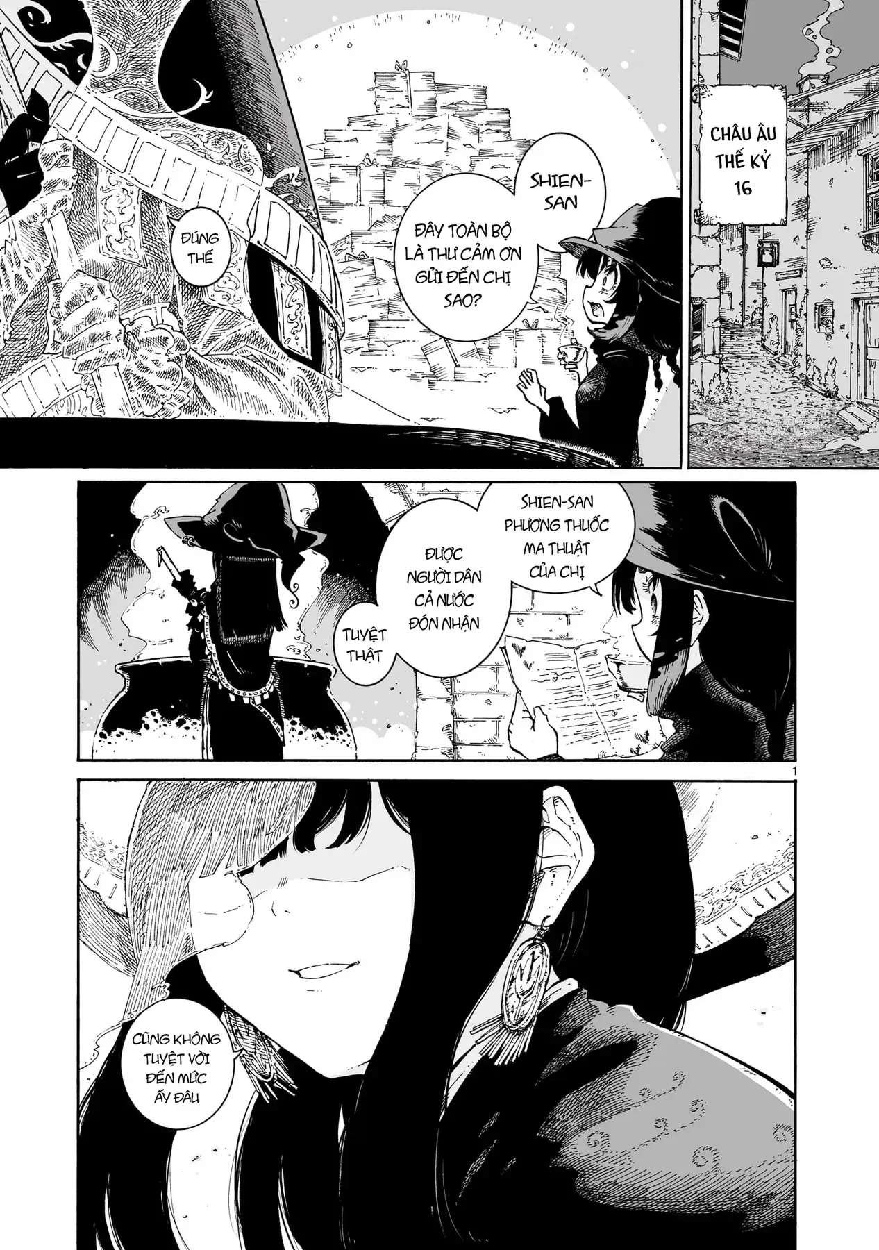 Majo To Kyurasu - Phù Thủy Phê Pha Chapter 1 - Trang 3