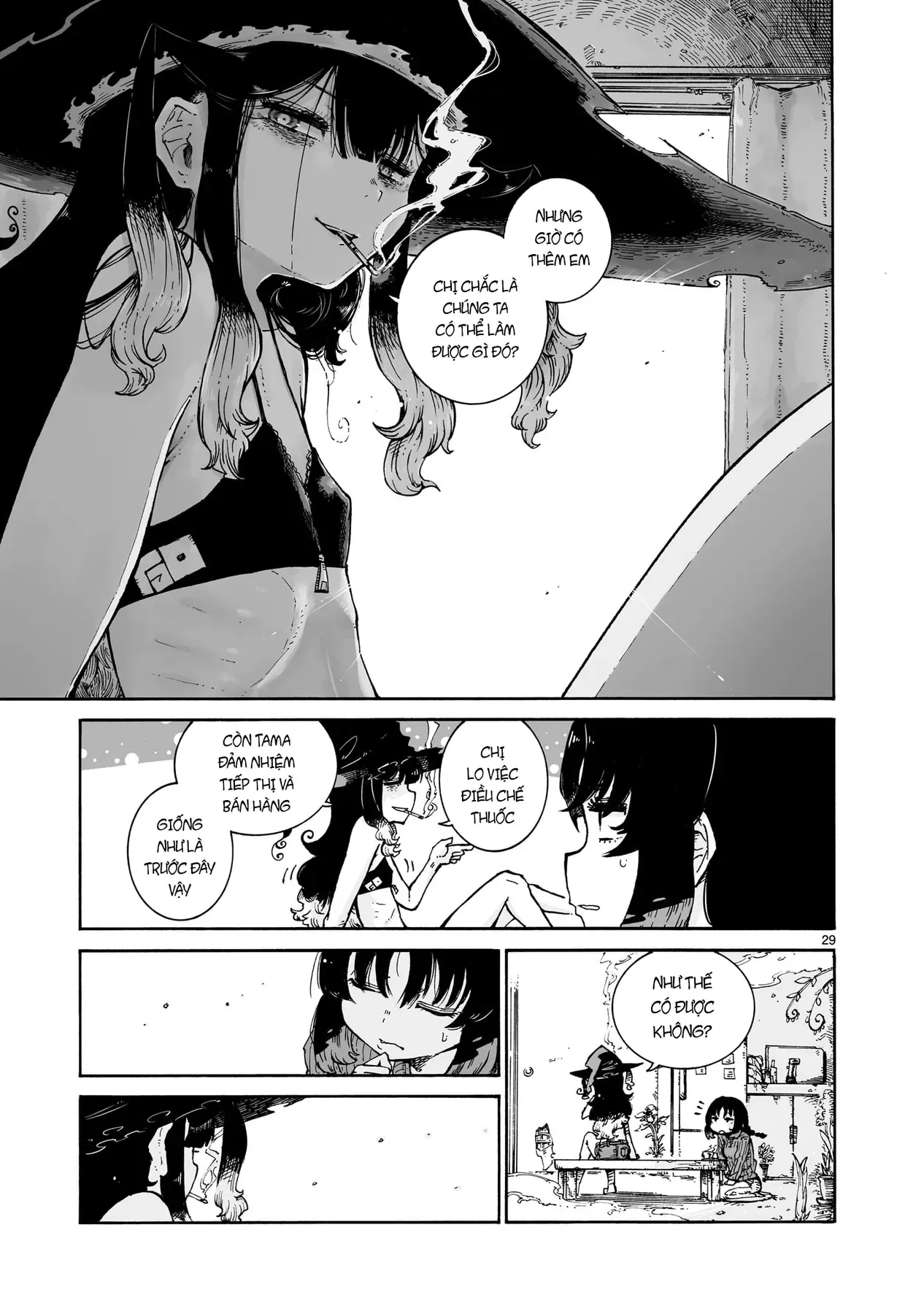 Majo To Kyurasu - Phù Thủy Phê Pha Chapter 1 - Trang 30