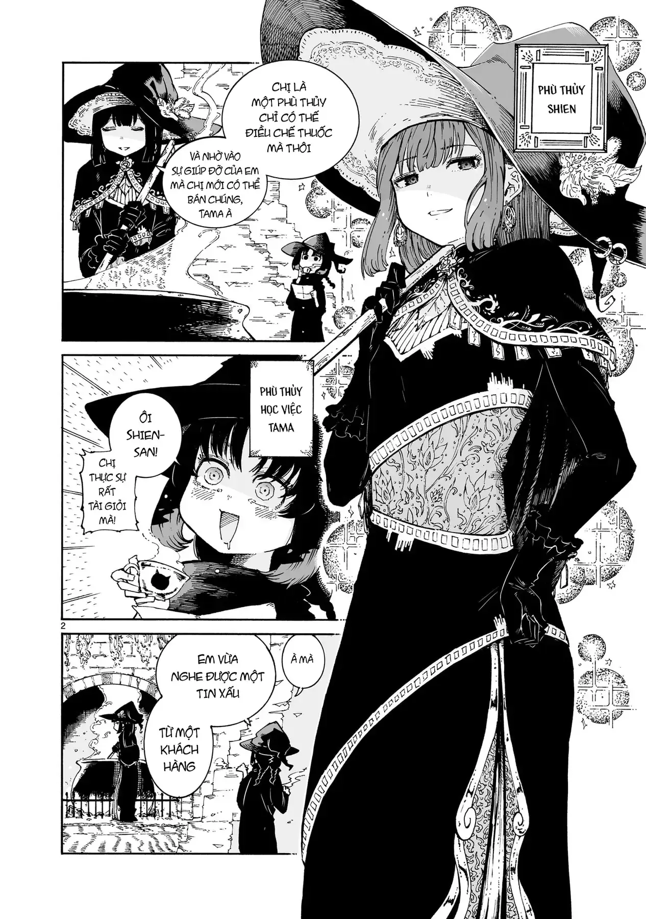 Majo To Kyurasu - Phù Thủy Phê Pha Chapter 1 - Trang 4