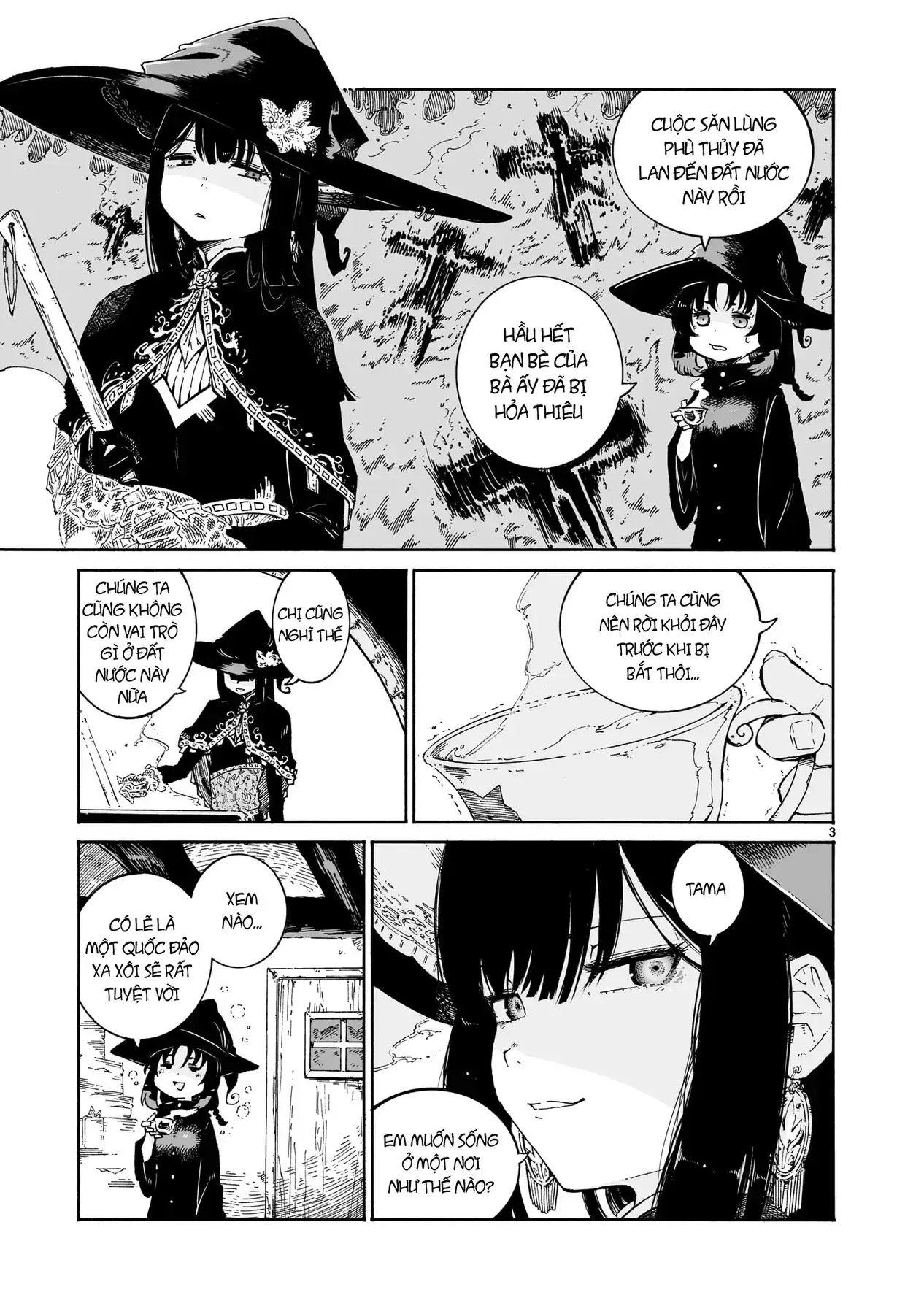 Majo To Kyurasu - Phù Thủy Phê Pha Chapter 1 - Trang 5