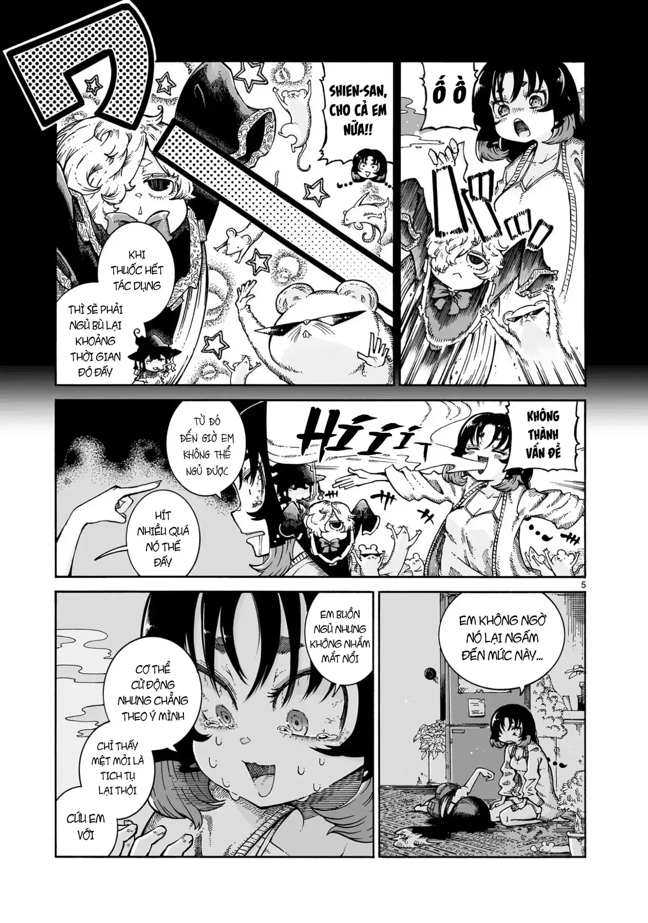 Majo To Kyurasu - Phù Thủy Phê Pha Chapter 10.1 - Trang 7