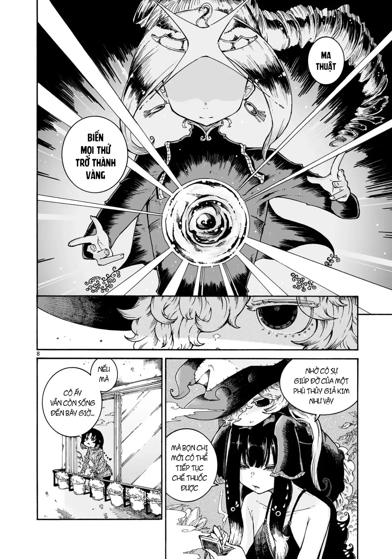 Majo To Kyurasu - Phù Thủy Phê Pha Chapter 10.2 - Trang 10