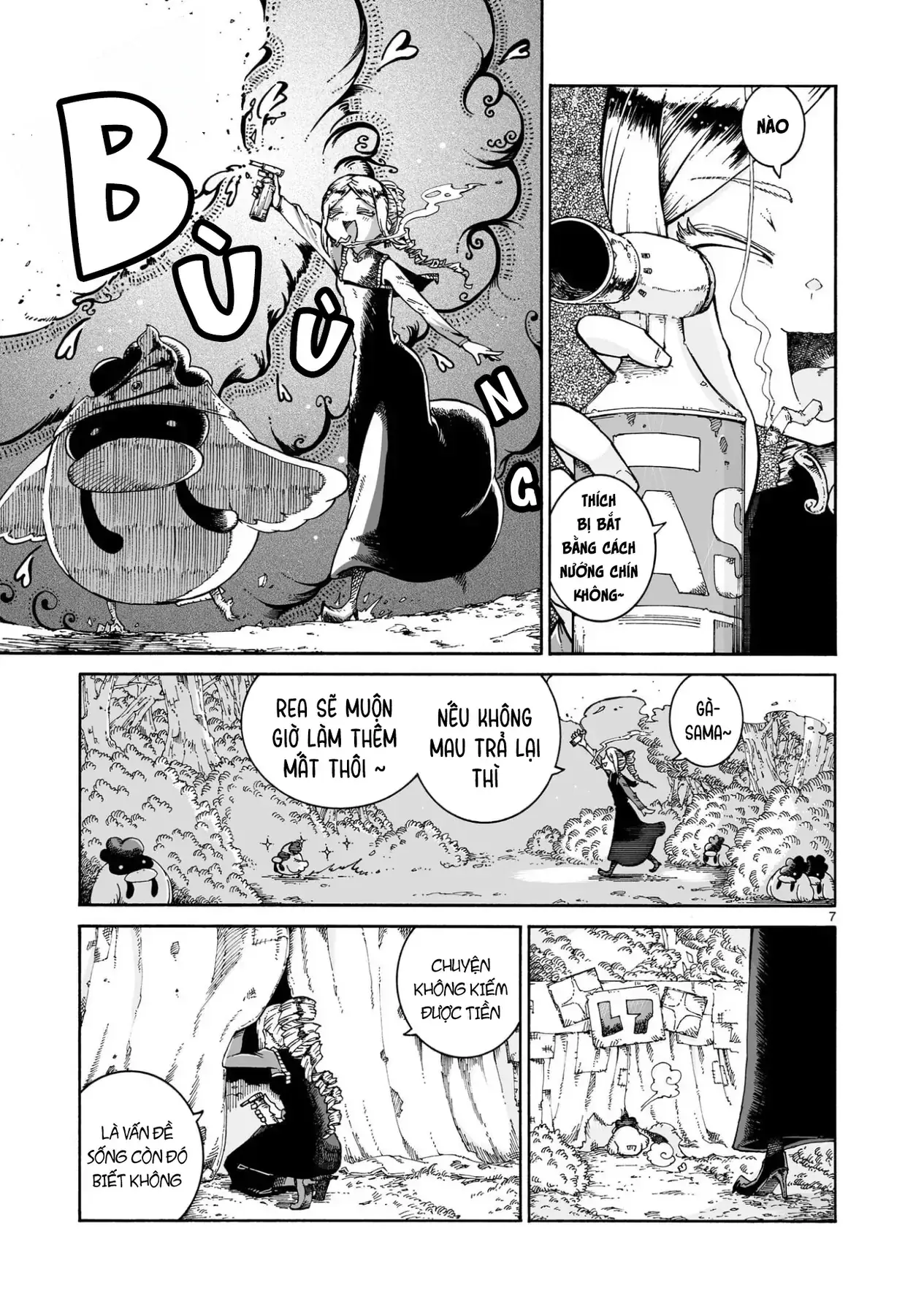 Majo To Kyurasu - Phù Thủy Phê Pha Chapter 11.1 - Trang 9