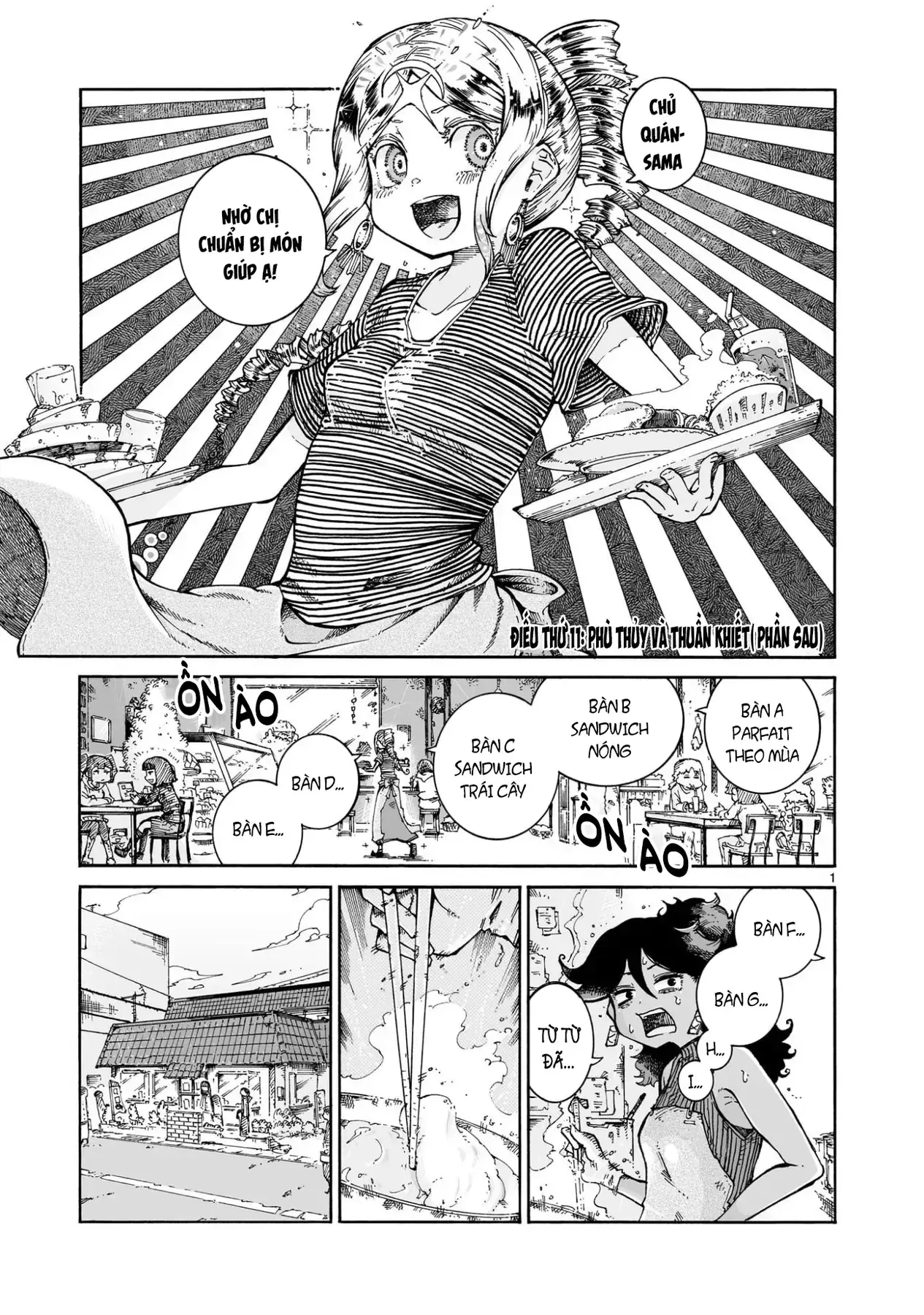 Majo To Kyurasu - Phù Thủy Phê Pha Chapter 11.2 - Trang 3