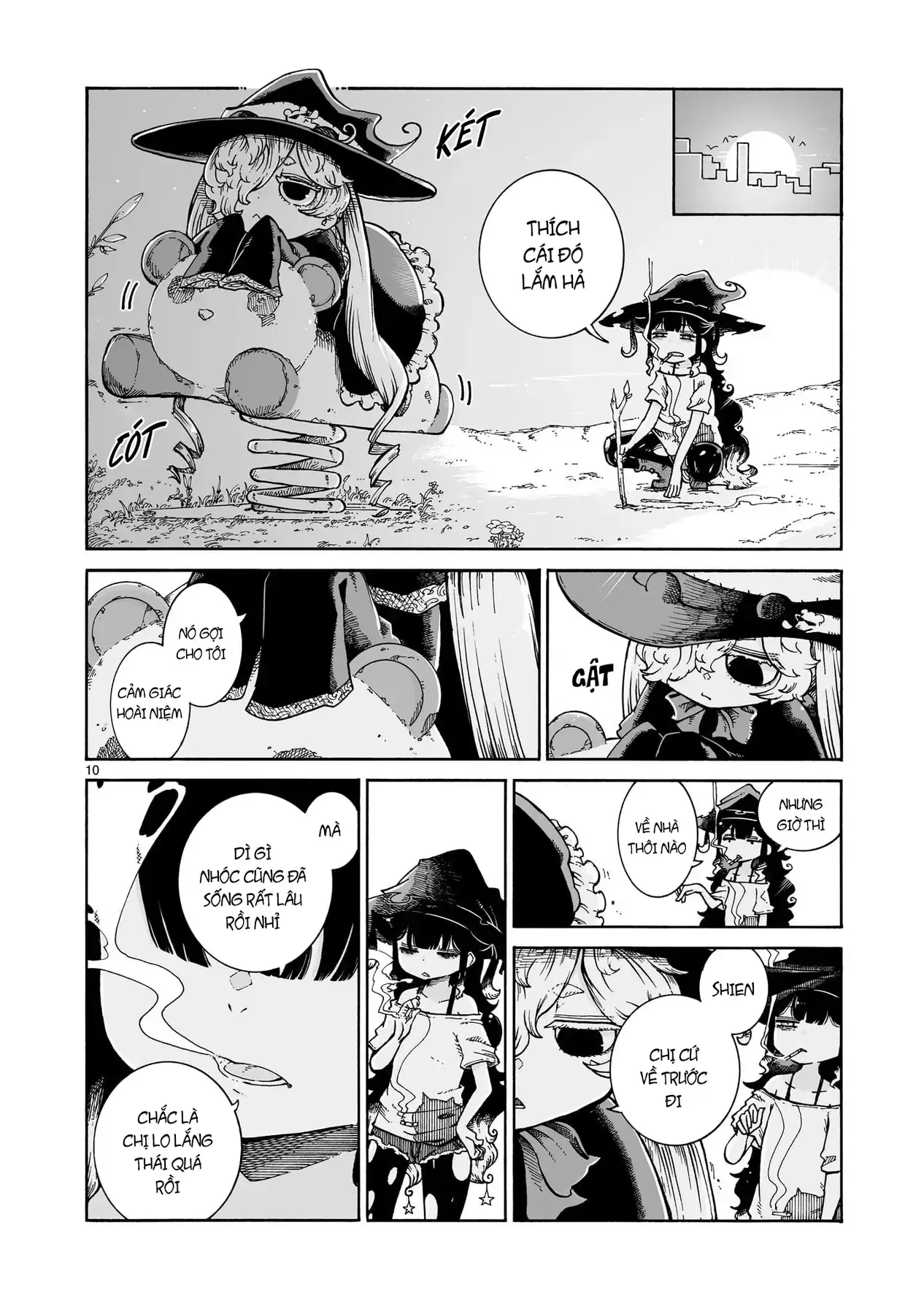Majo To Kyurasu - Phù Thủy Phê Pha Chapter 12.1 - Trang 12