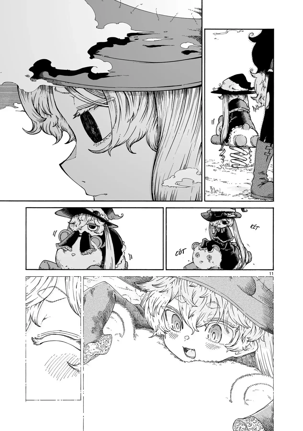 Majo To Kyurasu - Phù Thủy Phê Pha Chapter 12.1 - Trang 13