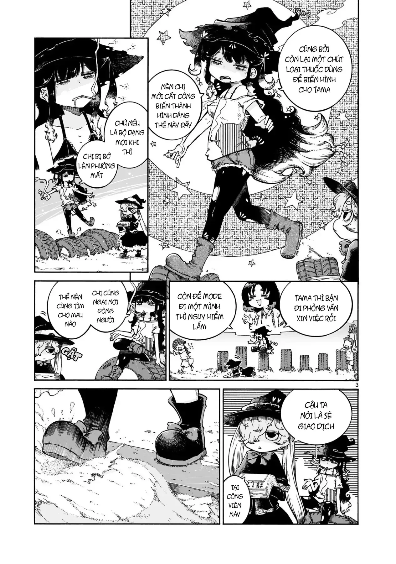 Majo To Kyurasu - Phù Thủy Phê Pha Chapter 12.1 - Trang 5