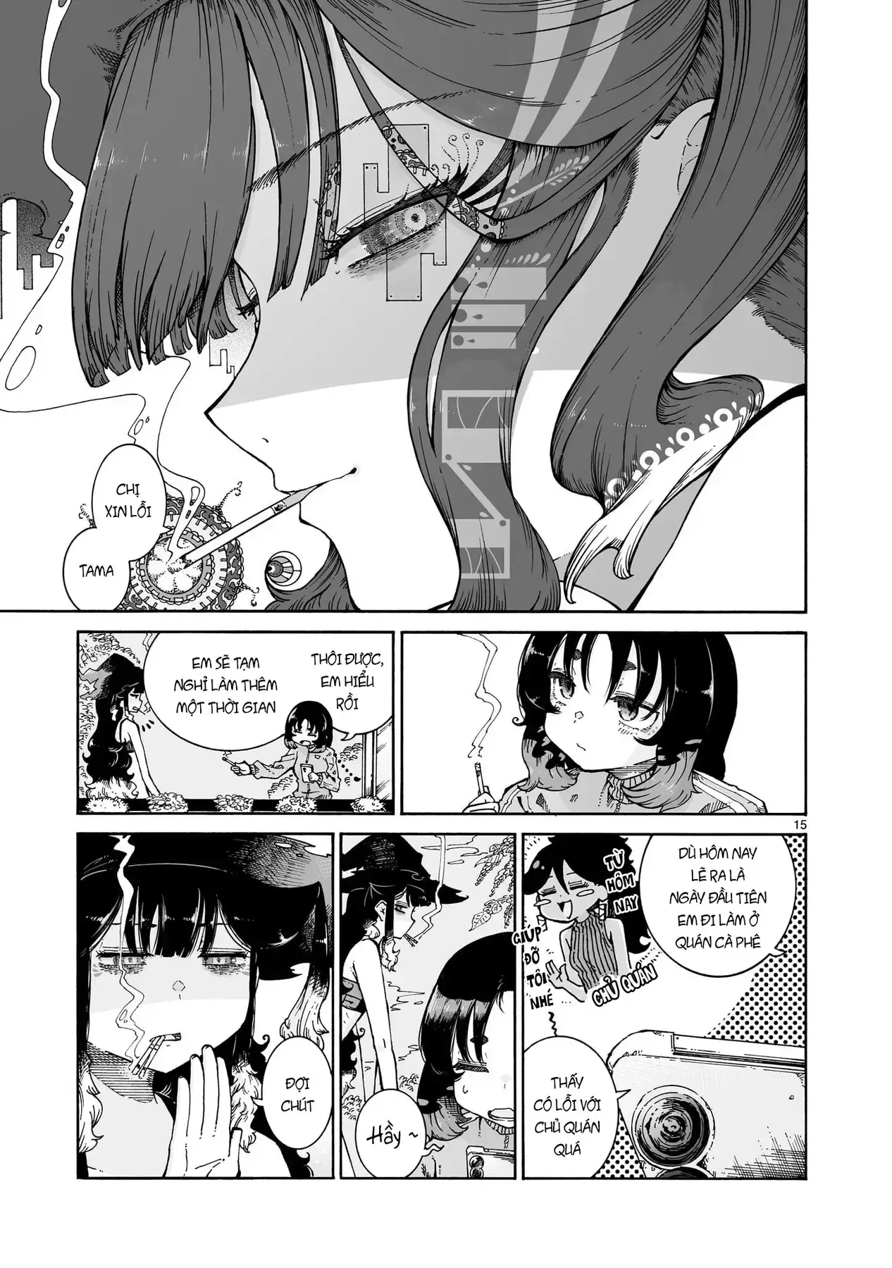 Majo To Kyurasu - Phù Thủy Phê Pha Chapter 12.2 - Trang 16