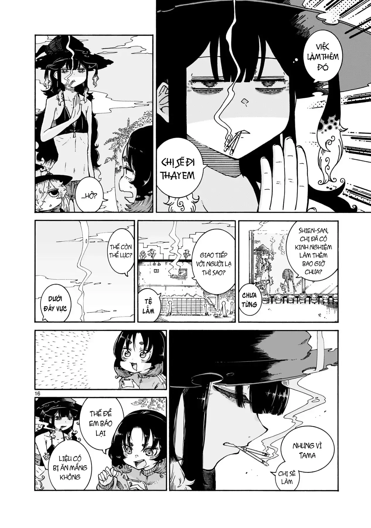 Majo To Kyurasu - Phù Thủy Phê Pha Chapter 12.2 - Trang 17