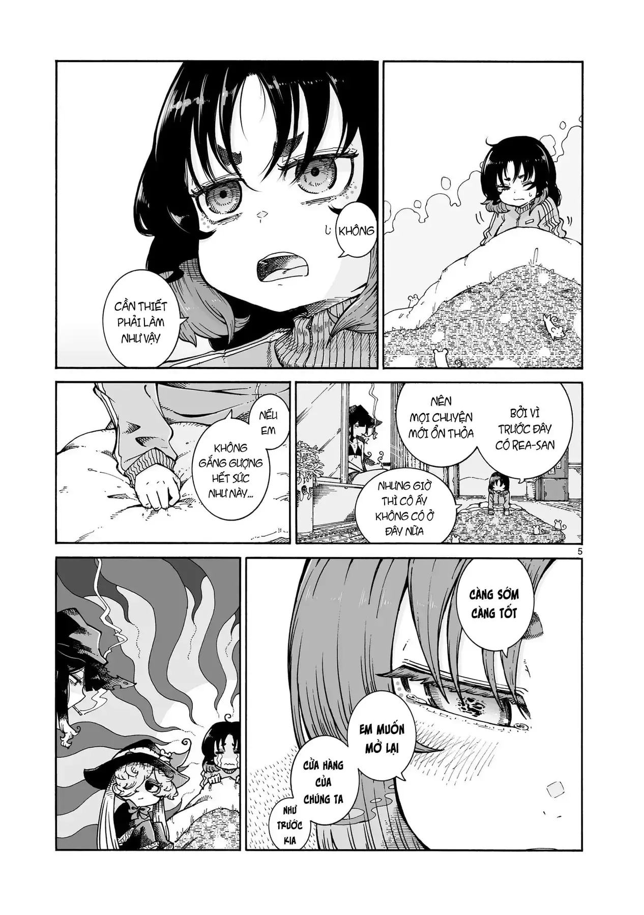 Majo To Kyurasu - Phù Thủy Phê Pha Chapter 12.2 - Trang 7