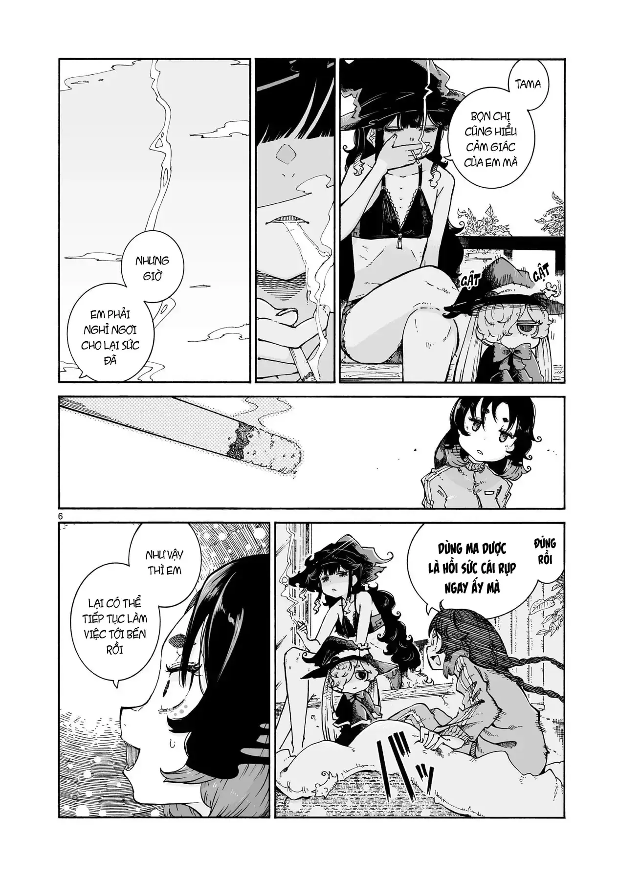 Majo To Kyurasu - Phù Thủy Phê Pha Chapter 12.2 - Trang 8