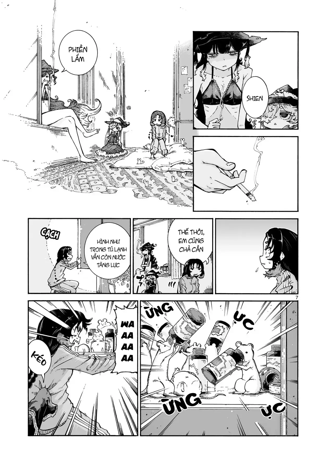 Majo To Kyurasu - Phù Thủy Phê Pha Chapter 12.2 - Trang 9