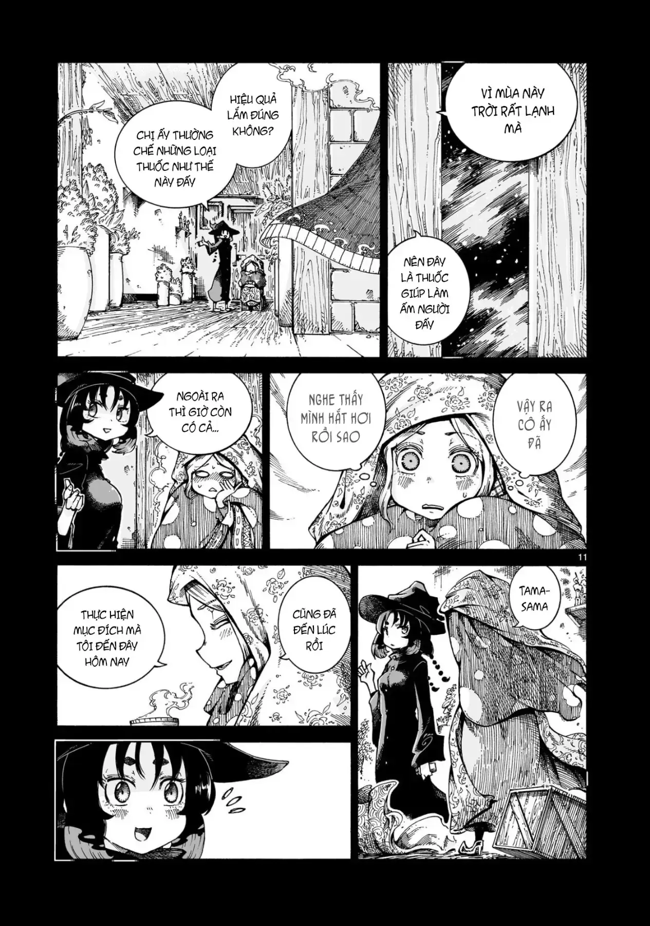 Majo To Kyurasu - Phù Thủy Phê Pha Chapter 14.1 - Trang 13