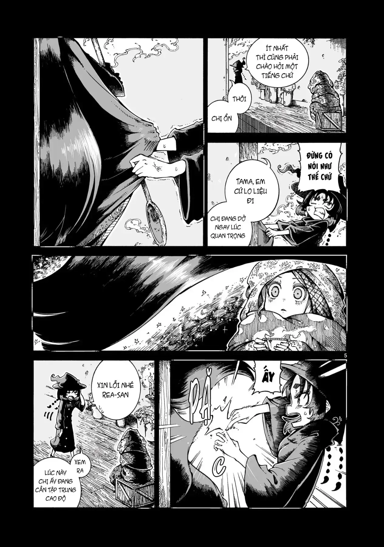 Majo To Kyurasu - Phù Thủy Phê Pha Chapter 14.1 - Trang 7
