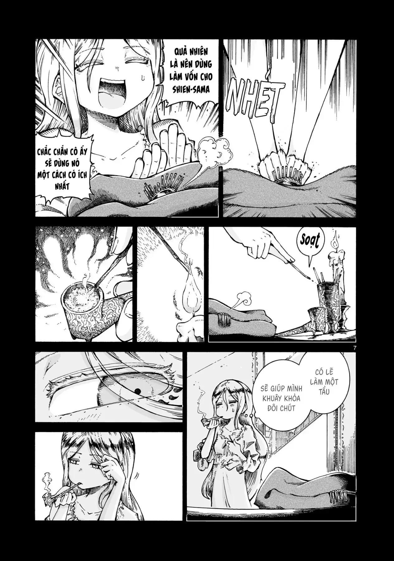 Majo To Kyurasu - Phù Thủy Phê Pha Chapter 14.2 - Trang 9
