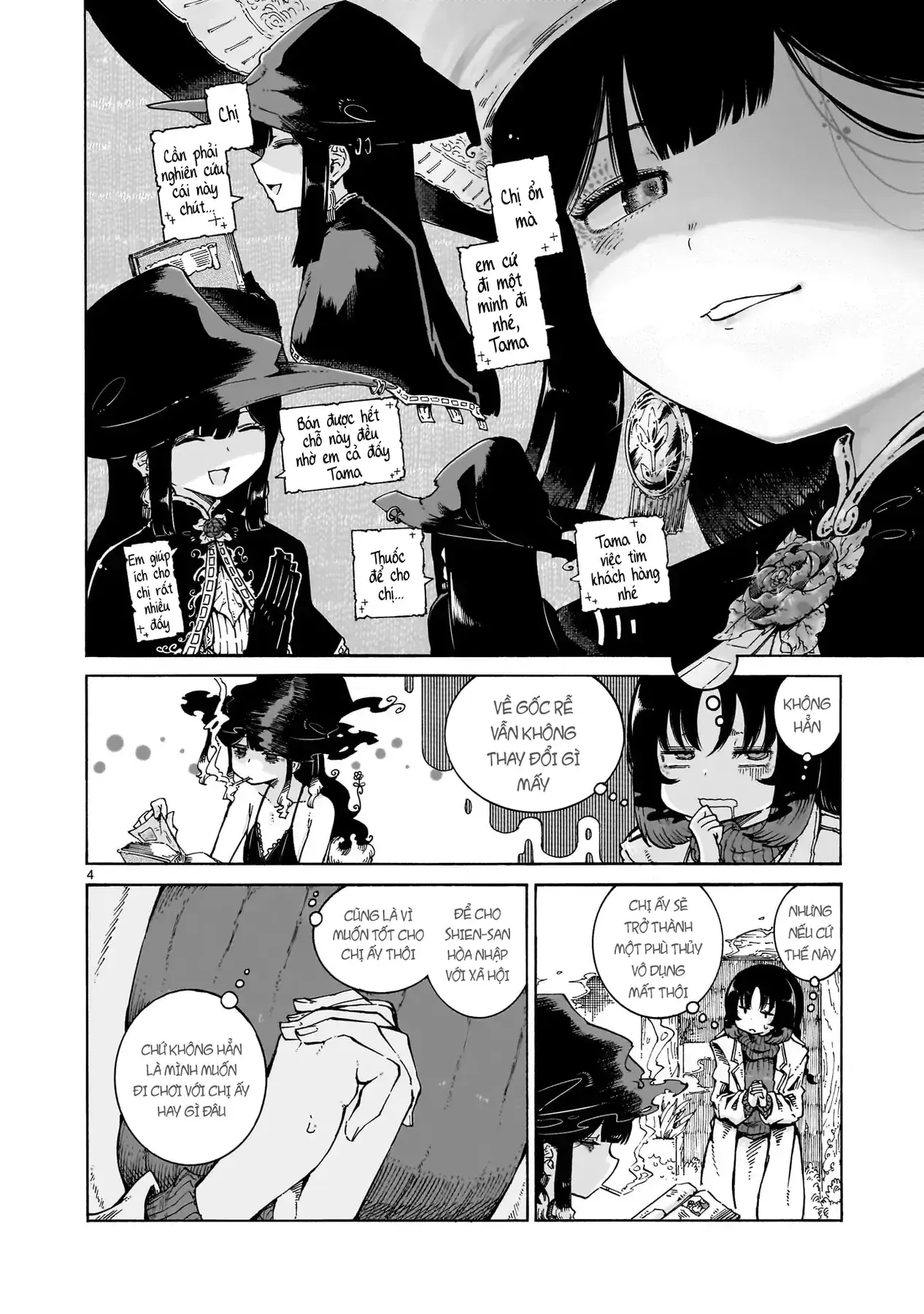 Majo To Kyurasu - Phù Thủy Phê Pha Chapter 3.1 - Trang 6