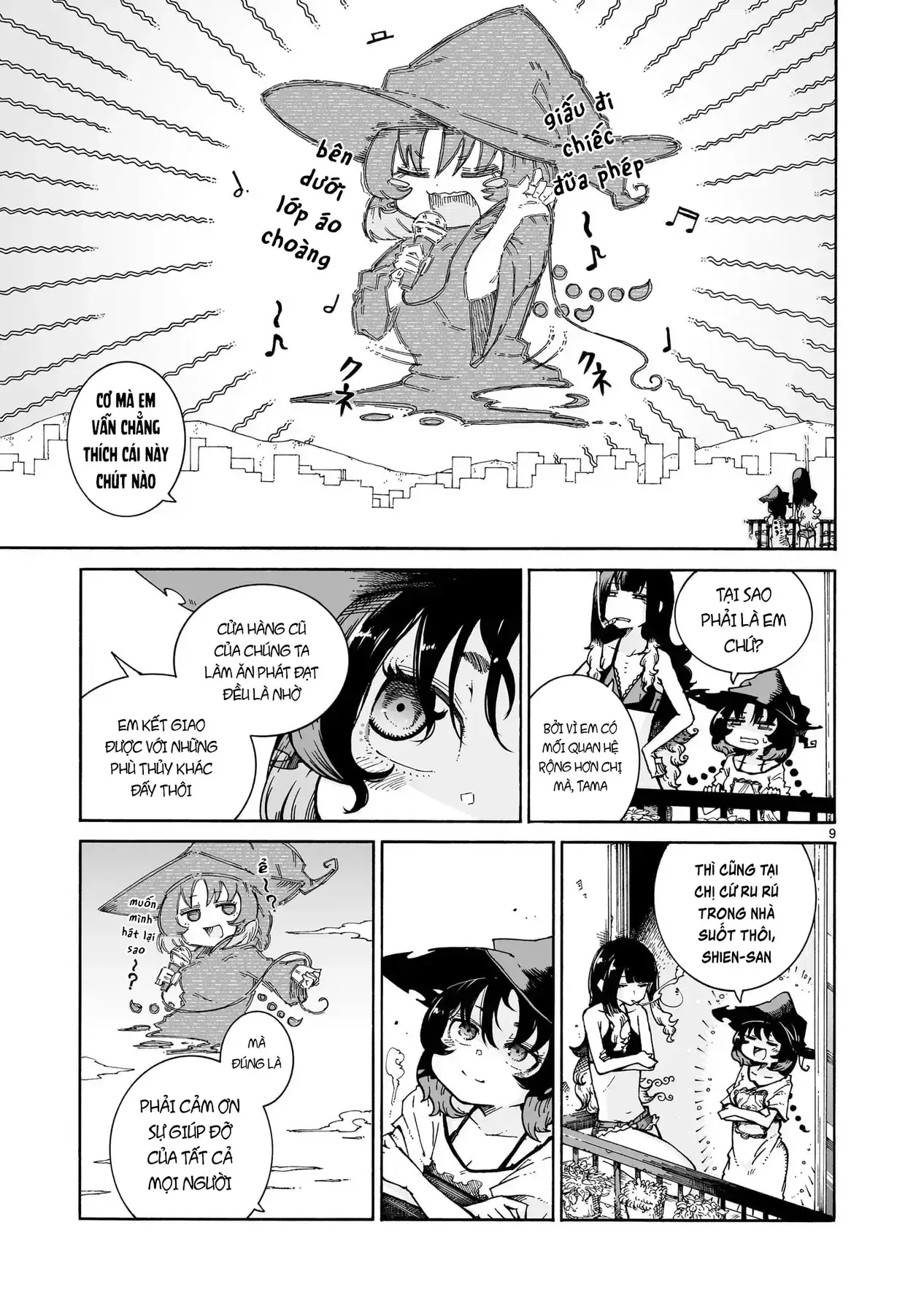 Majo To Kyurasu - Phù Thủy Phê Pha Chapter 4.2 - Trang 11