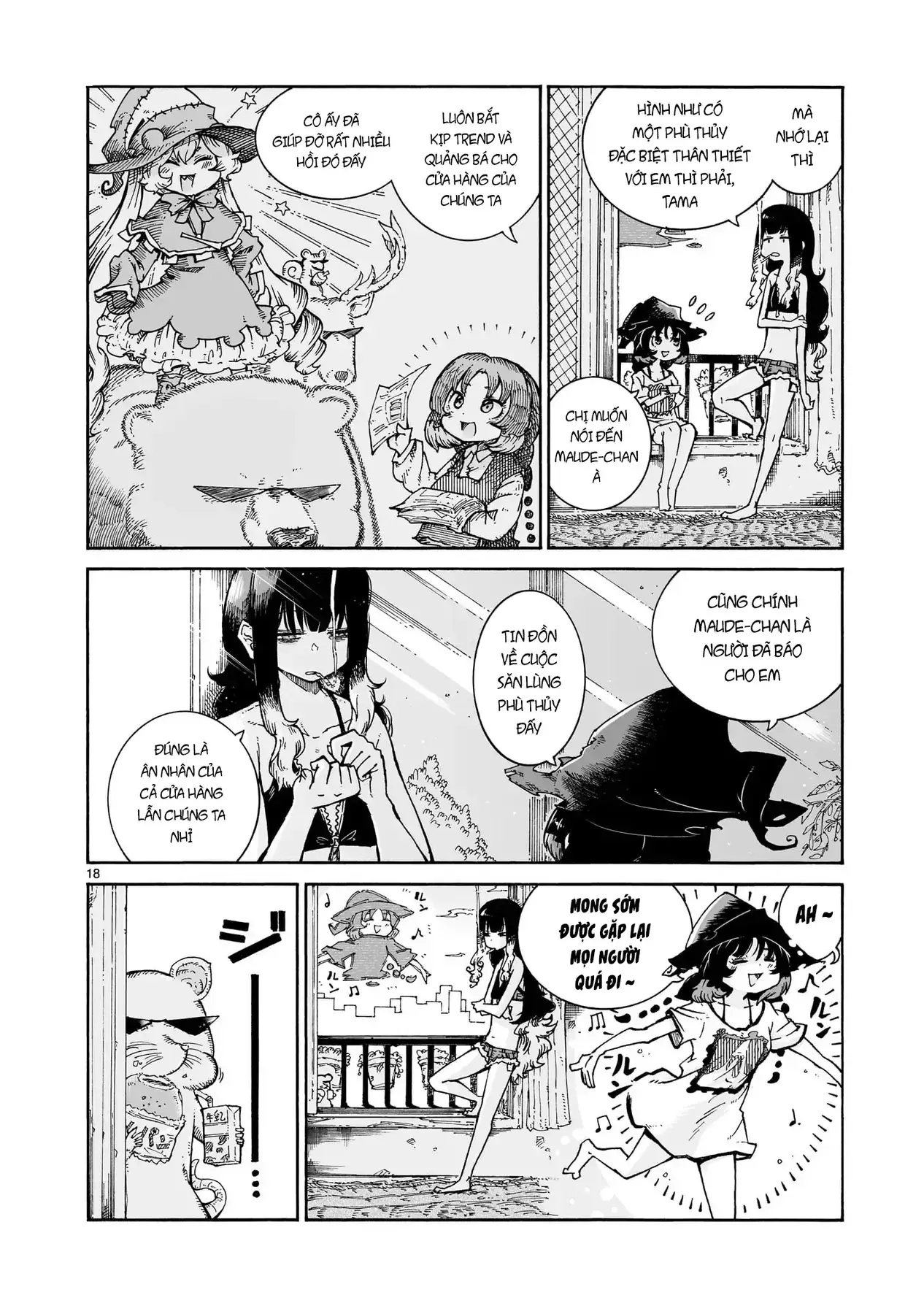 Majo To Kyurasu - Phù Thủy Phê Pha Chapter 4.2 - Trang 19