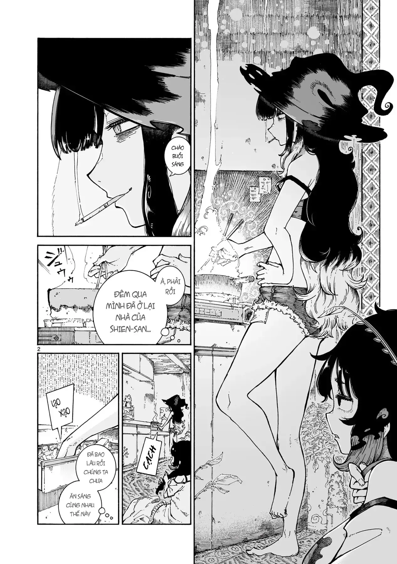 Majo To Kyurasu - Phù Thủy Phê Pha Chapter 4.2 - Trang 4