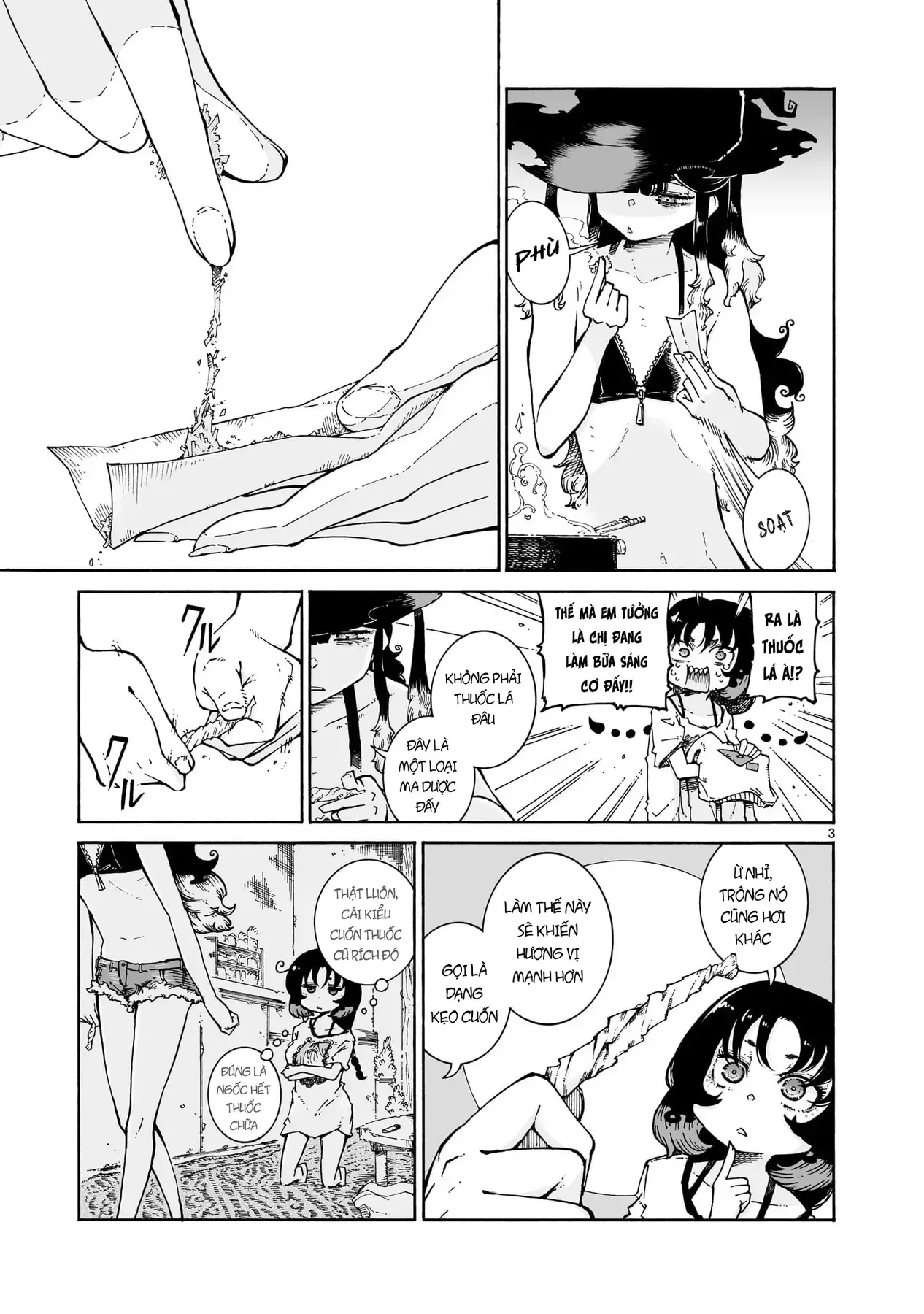Majo To Kyurasu - Phù Thủy Phê Pha Chapter 4.2 - Trang 5