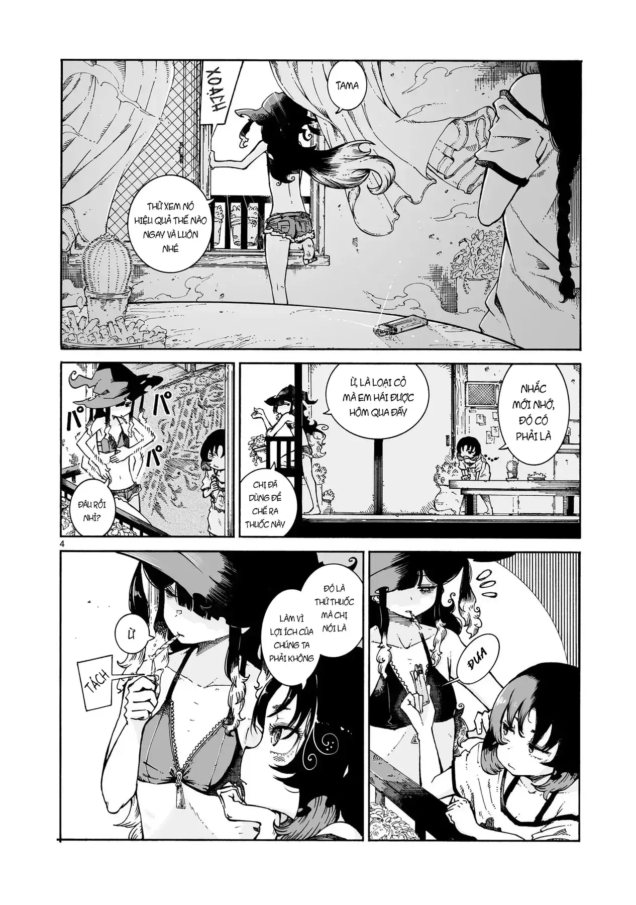 Majo To Kyurasu - Phù Thủy Phê Pha Chapter 4.2 - Trang 6