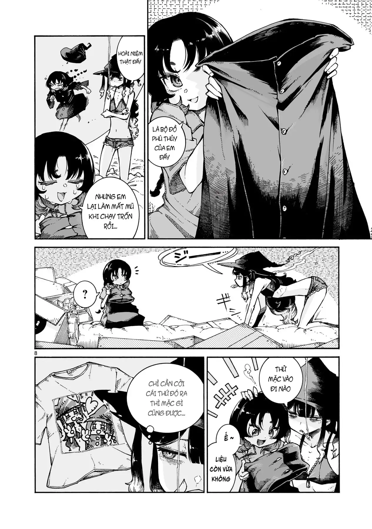 Majo To Kyurasu - Phù Thủy Phê Pha Chapter 5.2 - Trang 10