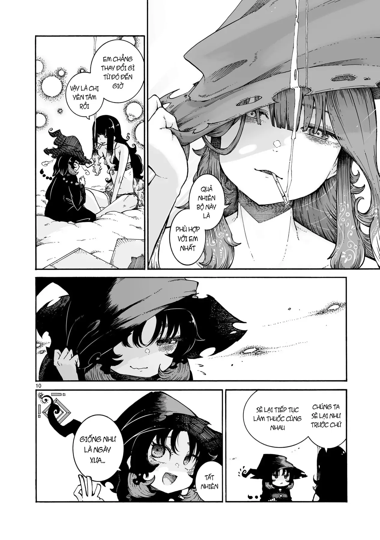 Majo To Kyurasu - Phù Thủy Phê Pha Chapter 5.2 - Trang 12