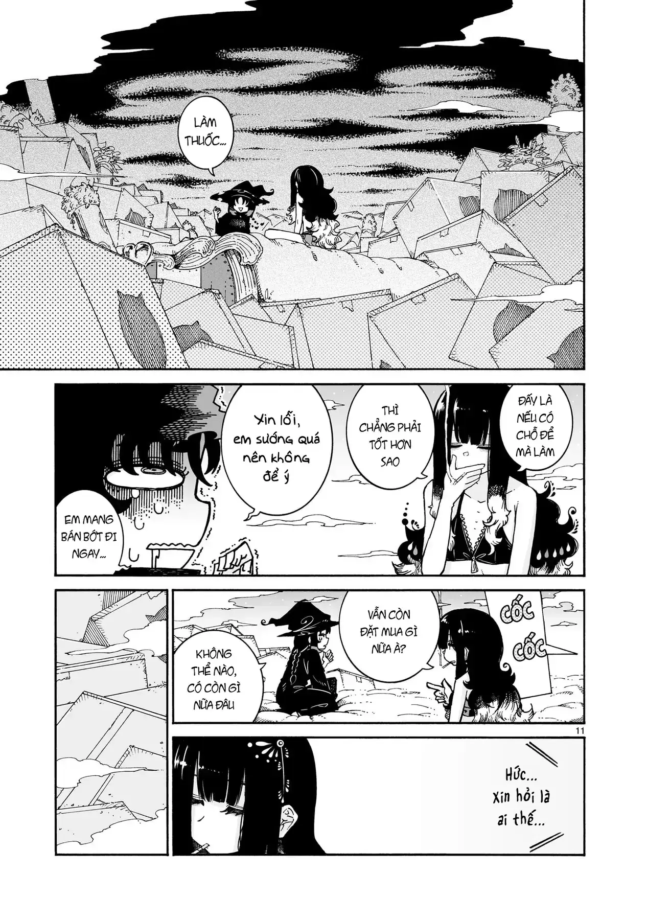Majo To Kyurasu - Phù Thủy Phê Pha Chapter 5.2 - Trang 13