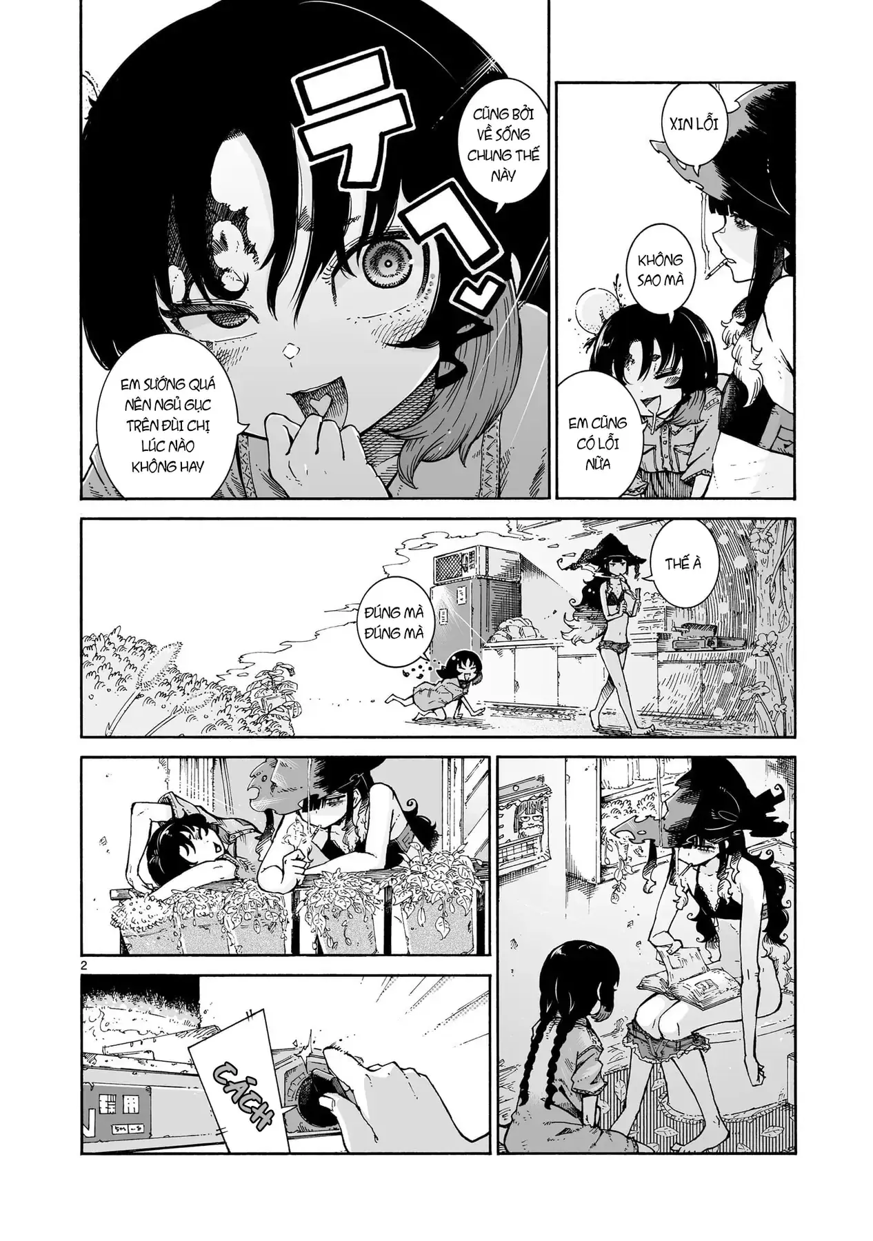 Majo To Kyurasu - Phù Thủy Phê Pha Chapter 5.2 - Trang 4