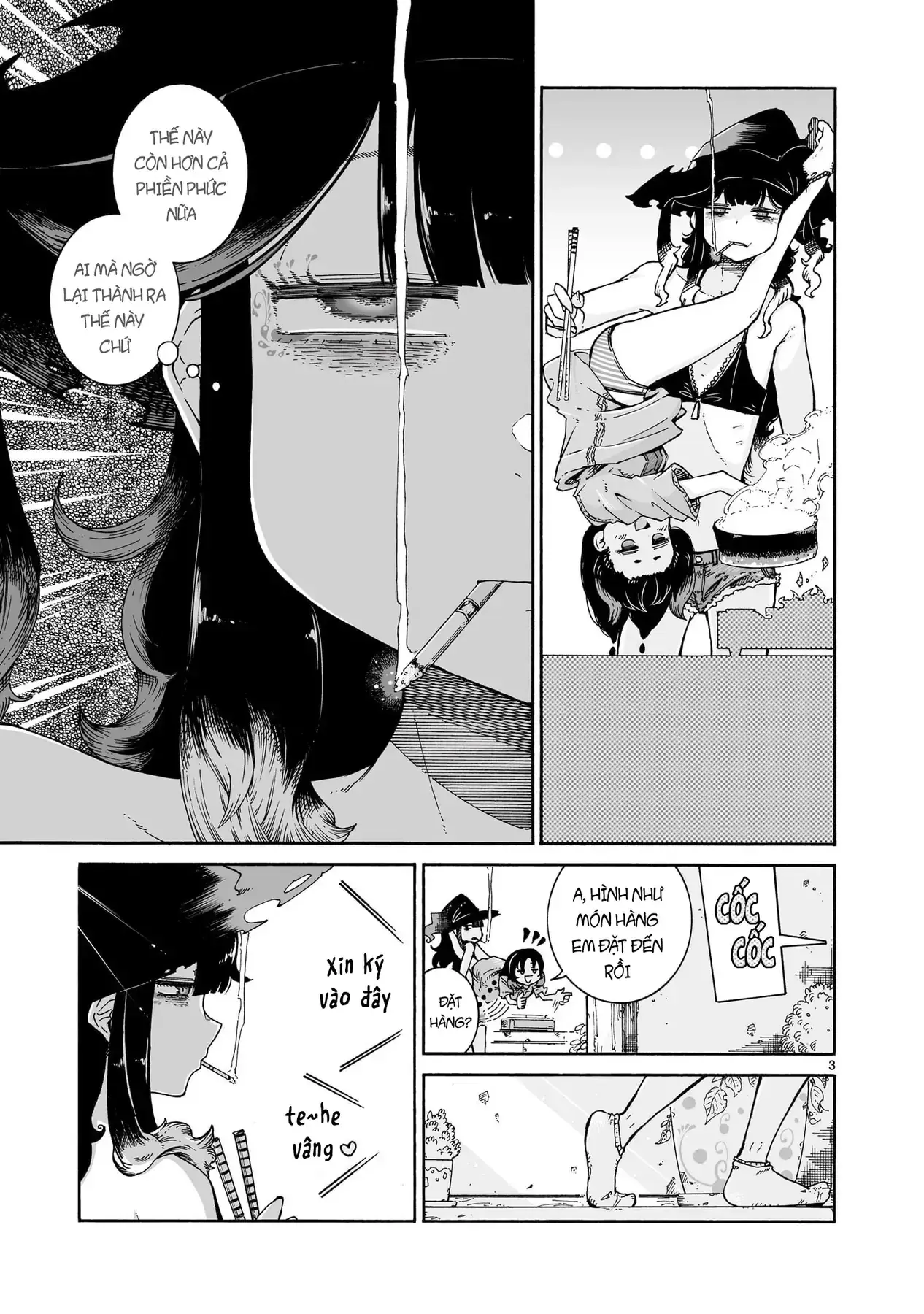 Majo To Kyurasu - Phù Thủy Phê Pha Chapter 5.2 - Trang 5