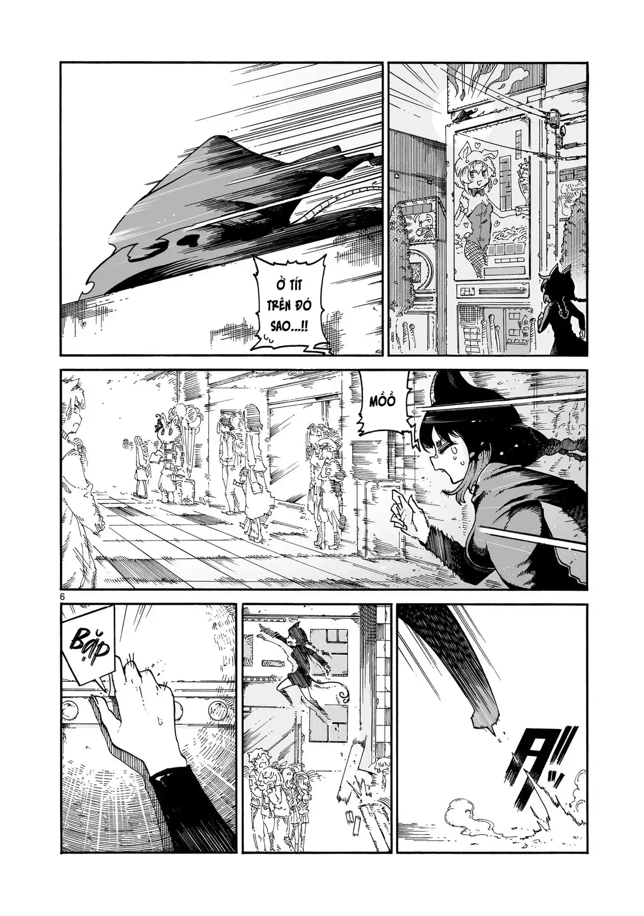 Majo To Kyurasu - Phù Thủy Phê Pha Chapter 6.1 - Trang 8
