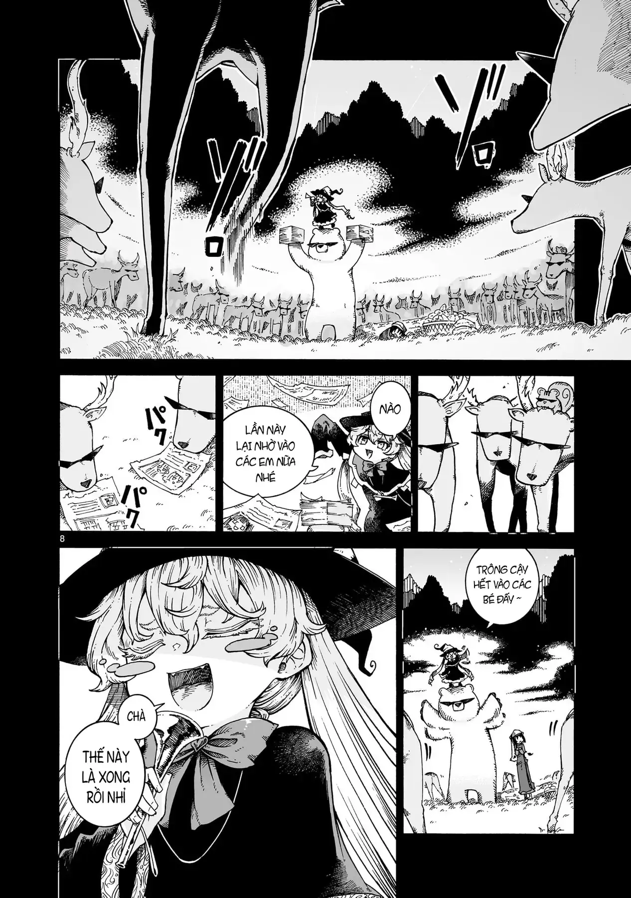 Majo To Kyurasu - Phù Thủy Phê Pha Chapter 6.2 - Trang 10