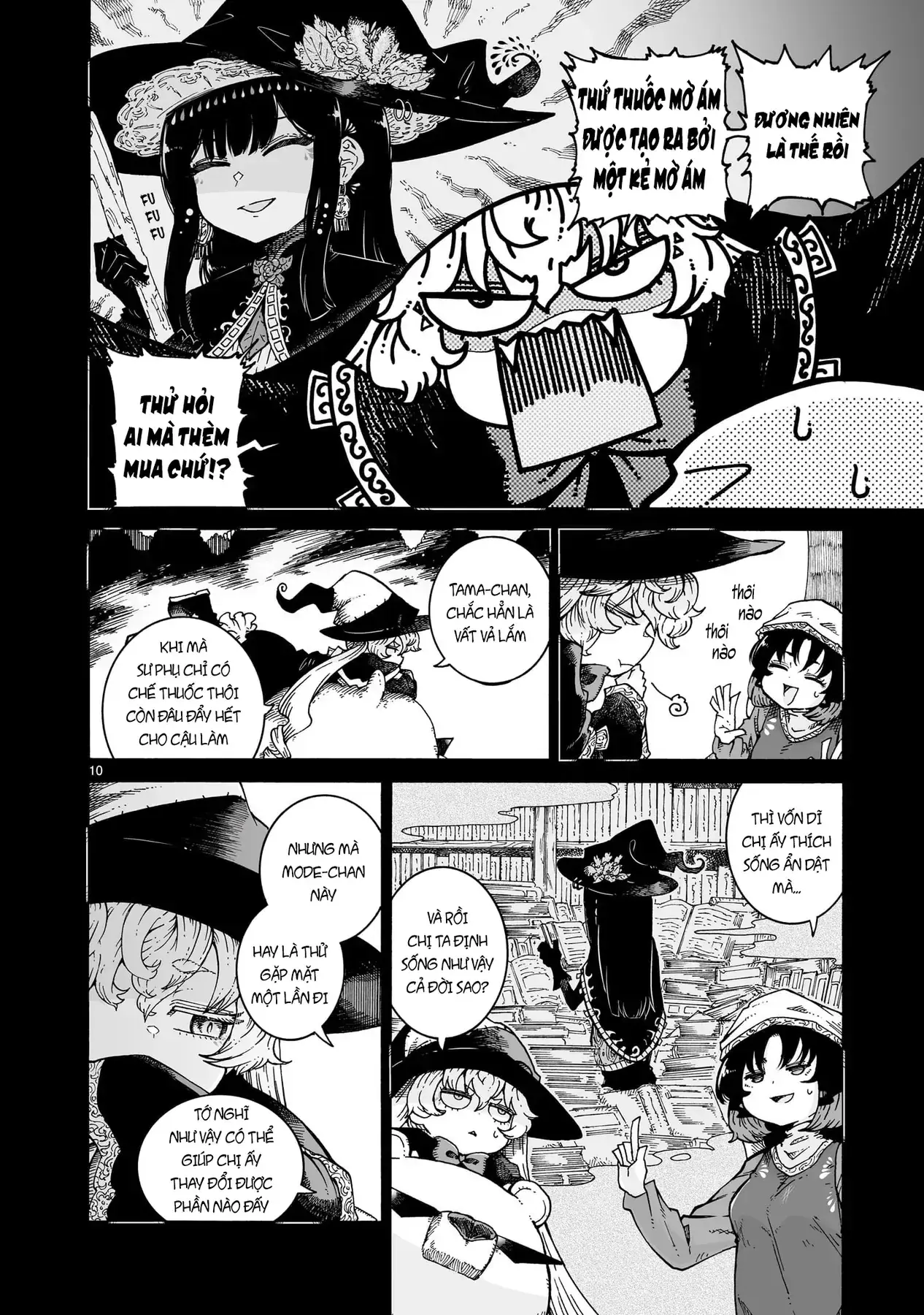 Majo To Kyurasu - Phù Thủy Phê Pha Chapter 6.2 - Trang 12