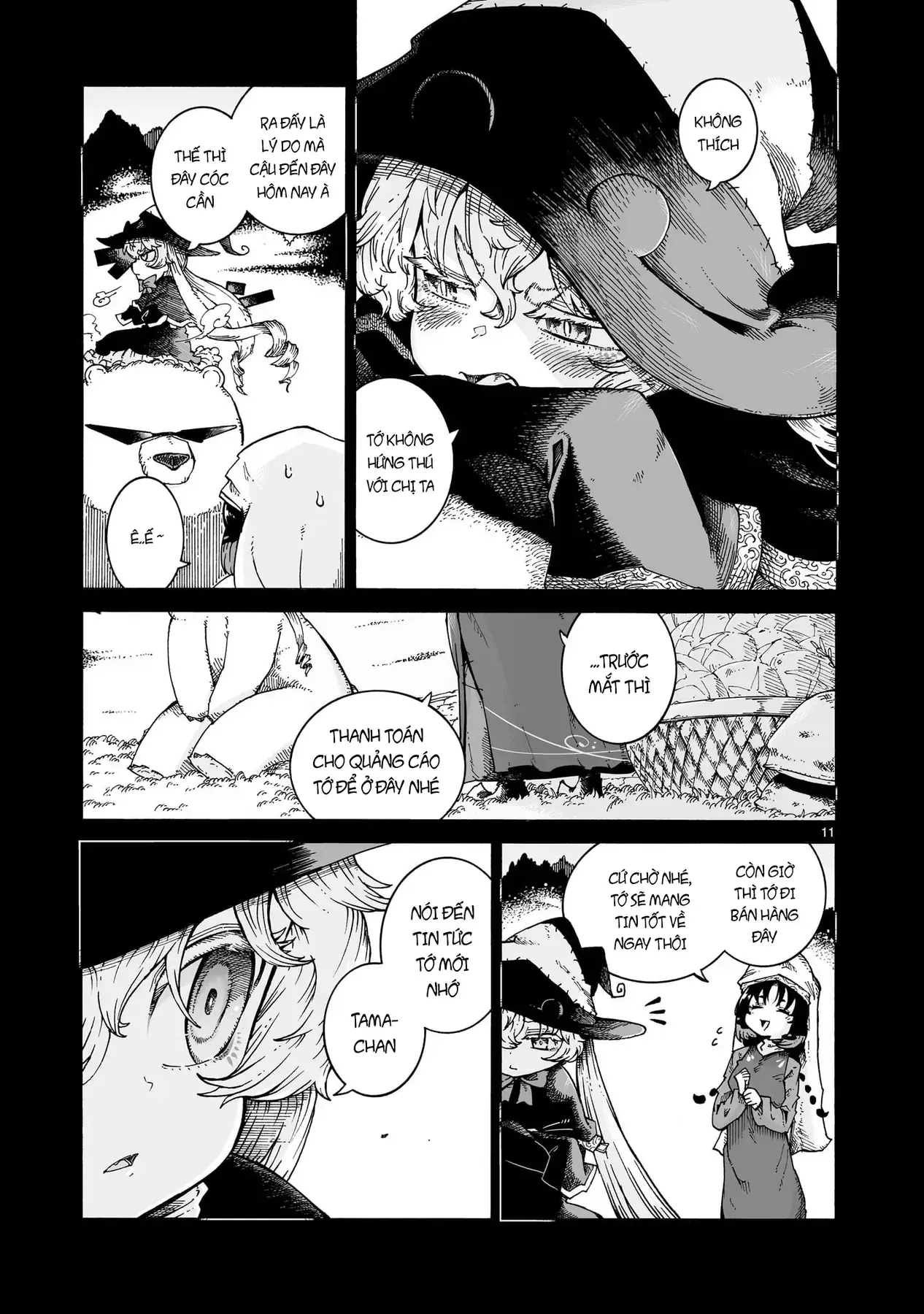 Majo To Kyurasu - Phù Thủy Phê Pha Chapter 6.2 - Trang 13
