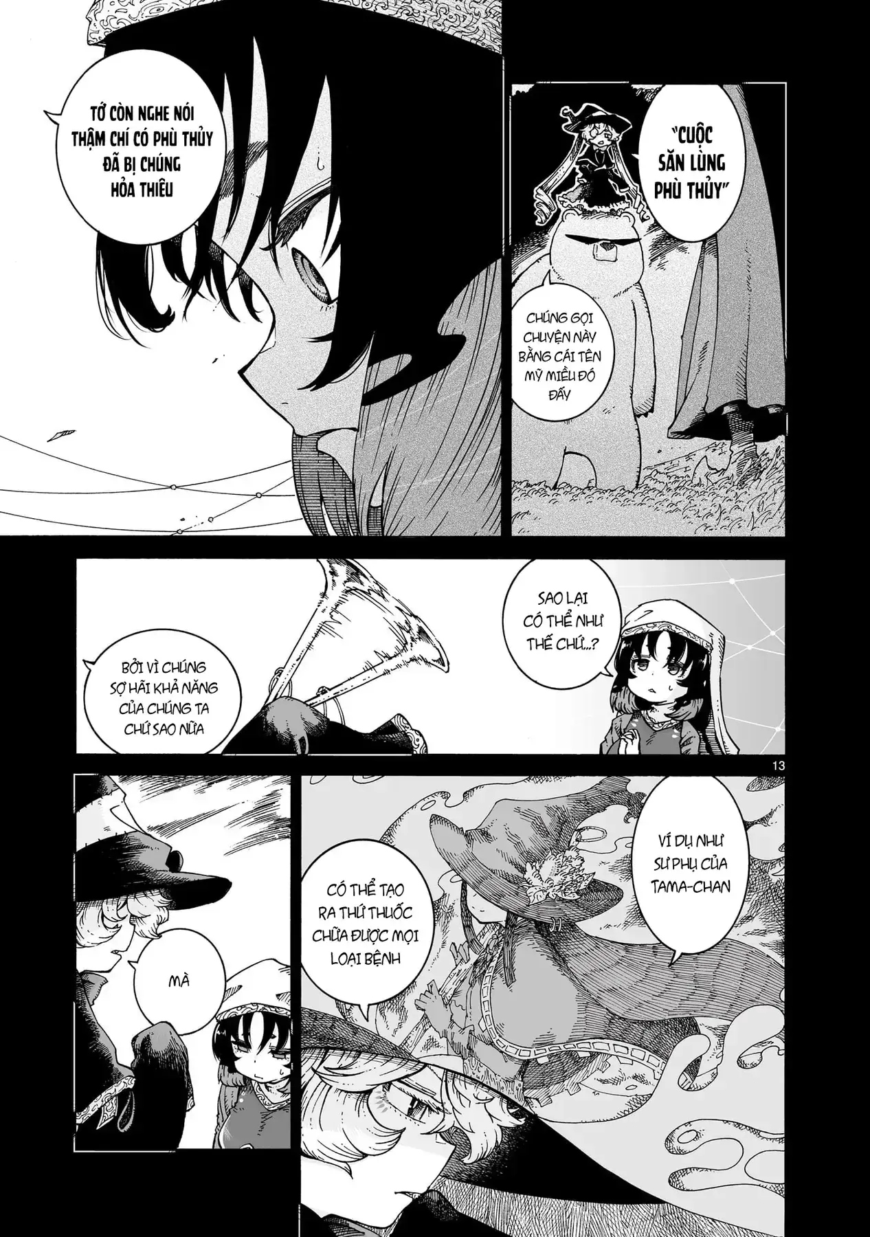 Majo To Kyurasu - Phù Thủy Phê Pha Chapter 6.2 - Trang 15