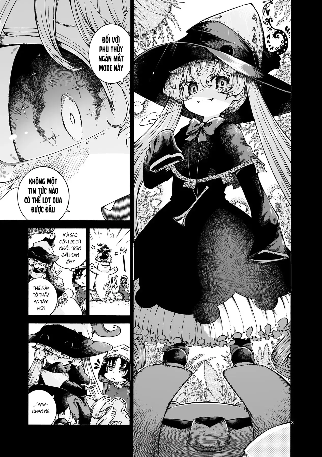 Majo To Kyurasu - Phù Thủy Phê Pha Chapter 6.2 - Trang 5