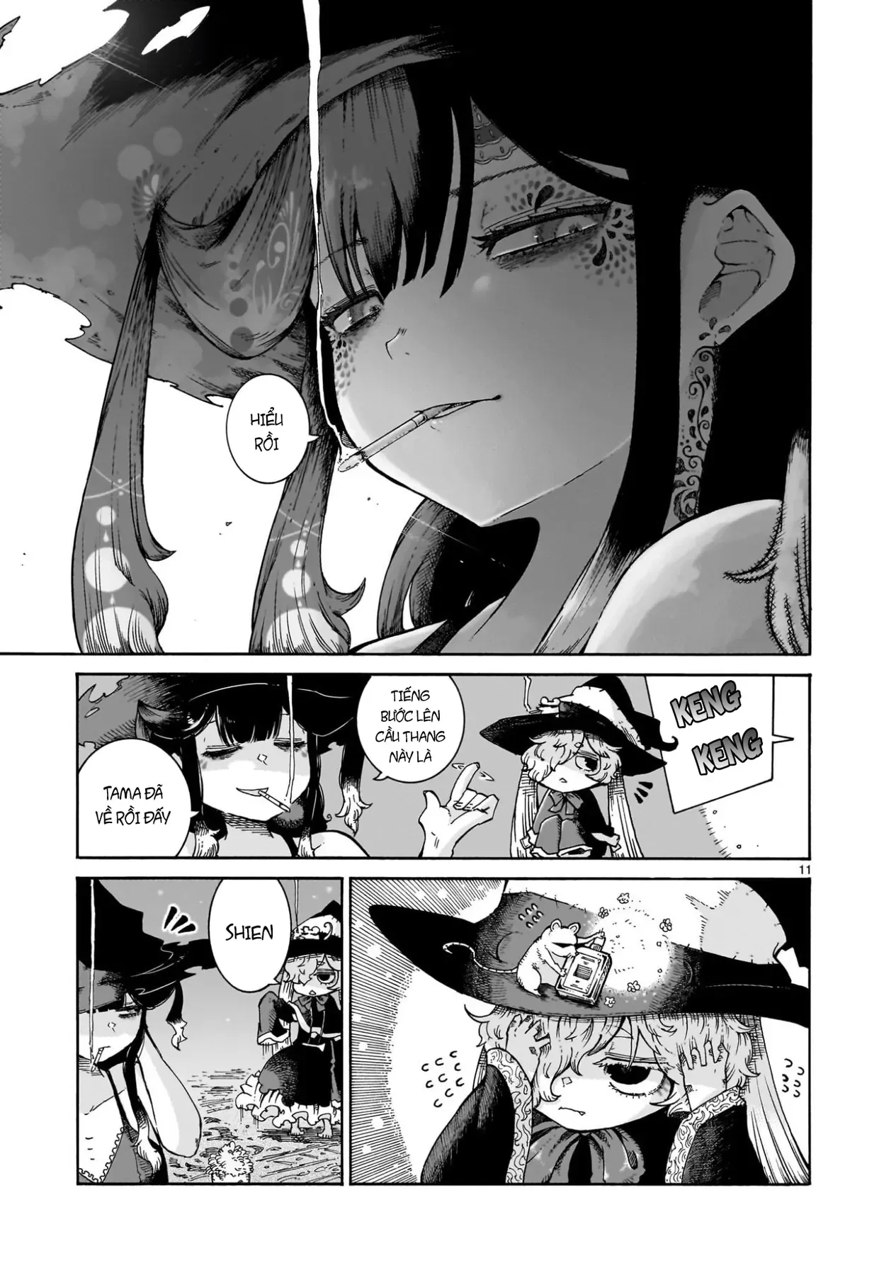 Majo To Kyurasu - Phù Thủy Phê Pha Chapter 8.1 - Trang 13