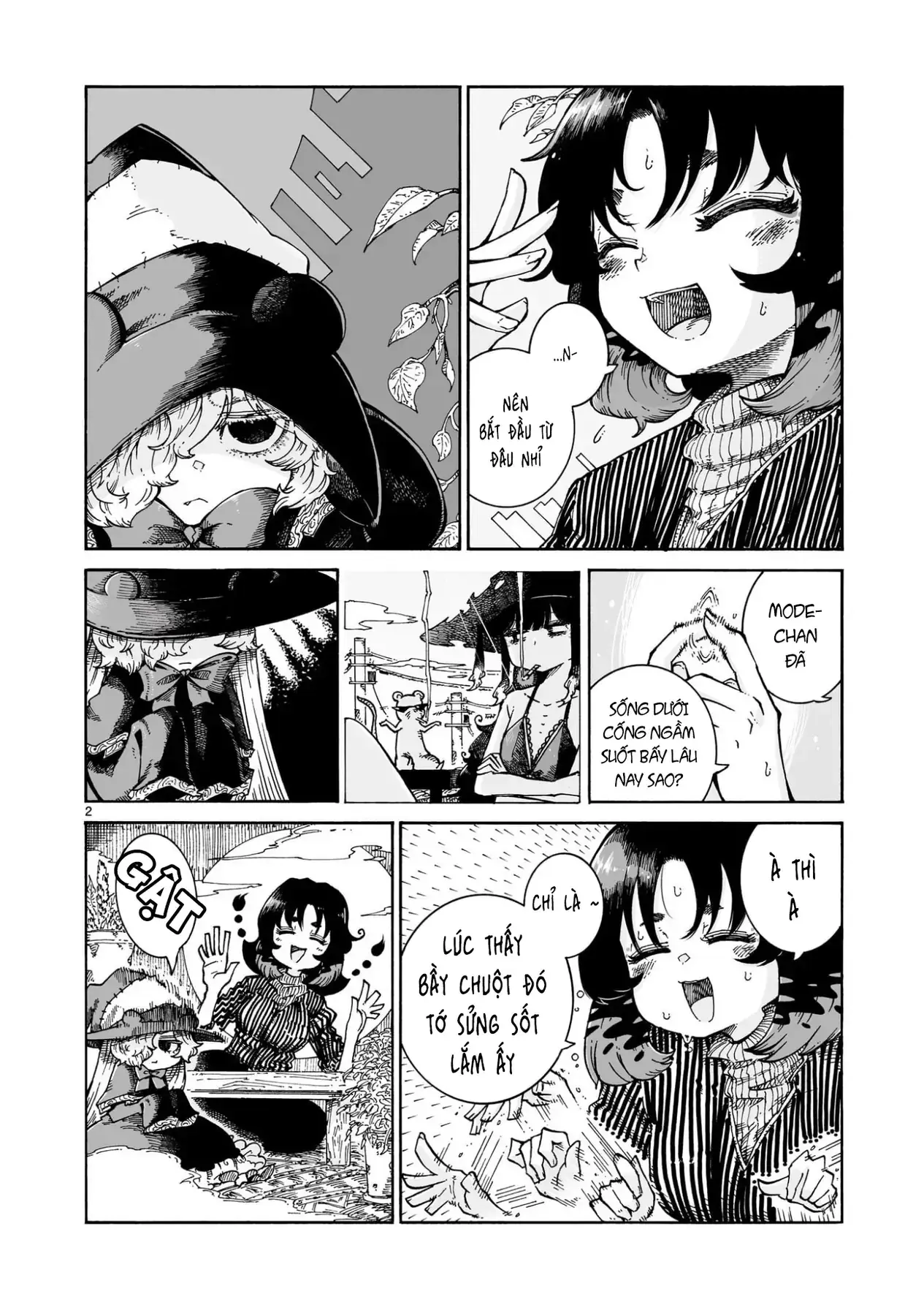 Majo To Kyurasu - Phù Thủy Phê Pha Chapter 8.2 - Trang 4